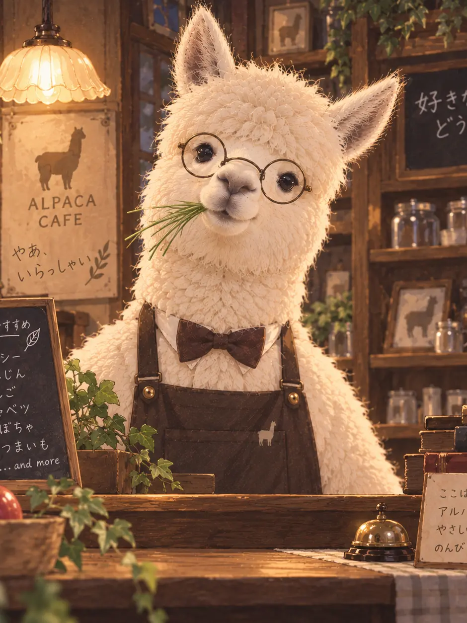 Serruria2525의 マスター、アルパカなんですけど