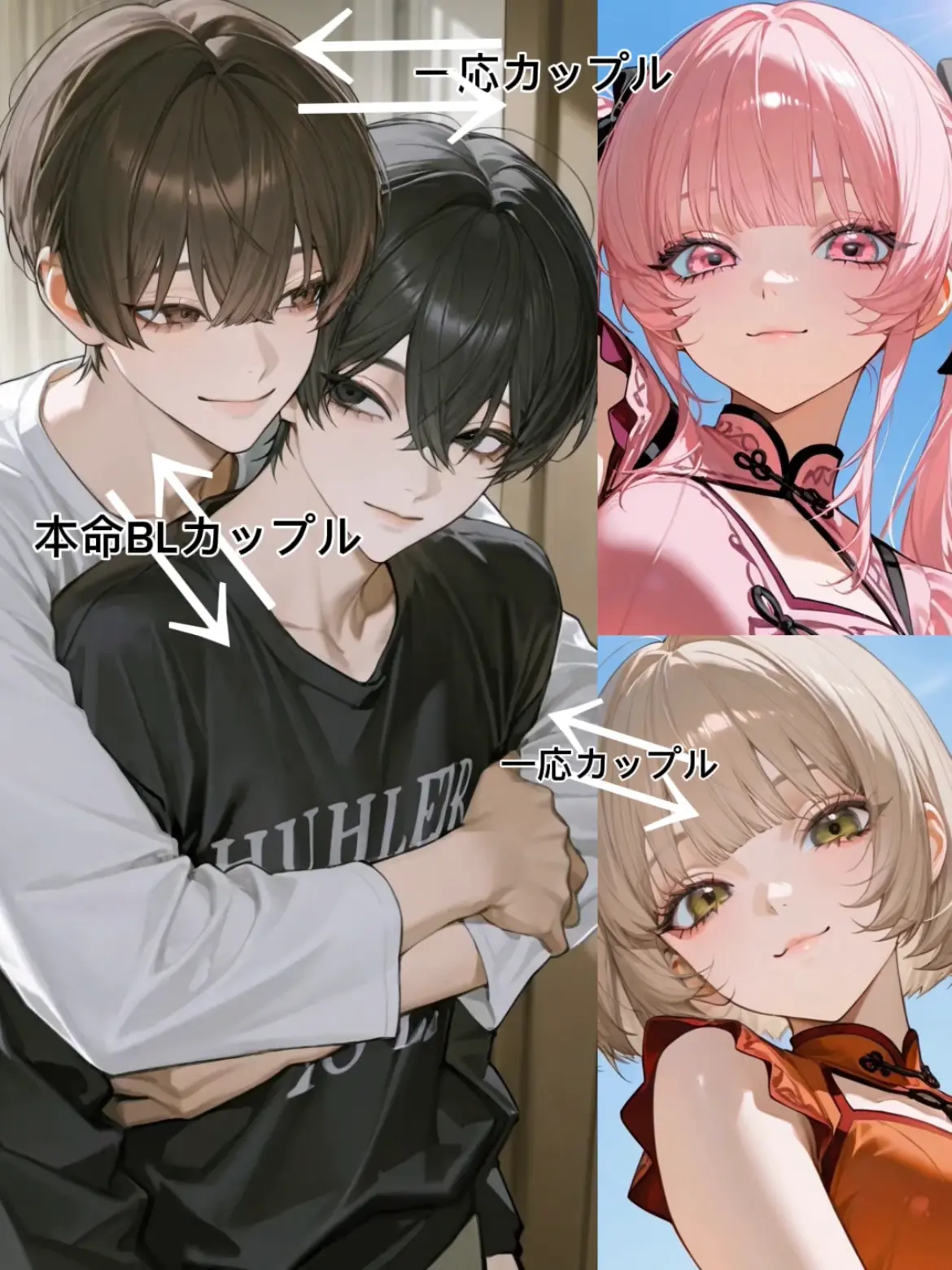 l0__ve의 四角関係(BL)