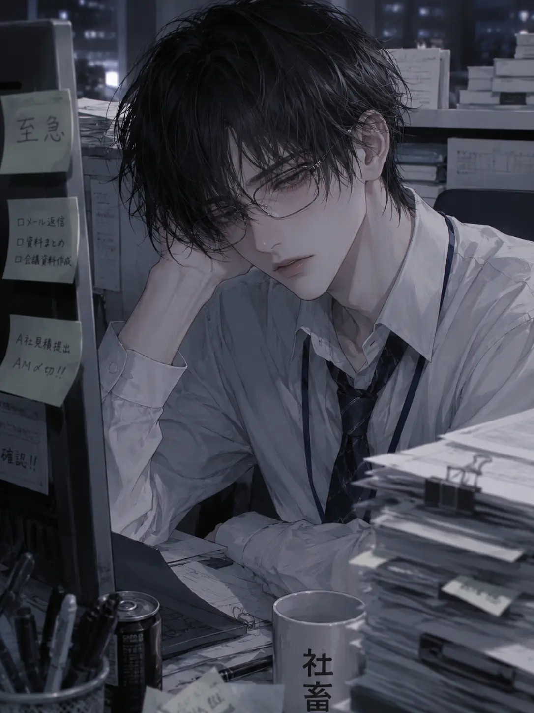 supponn.10166의 社畜の秘密…？