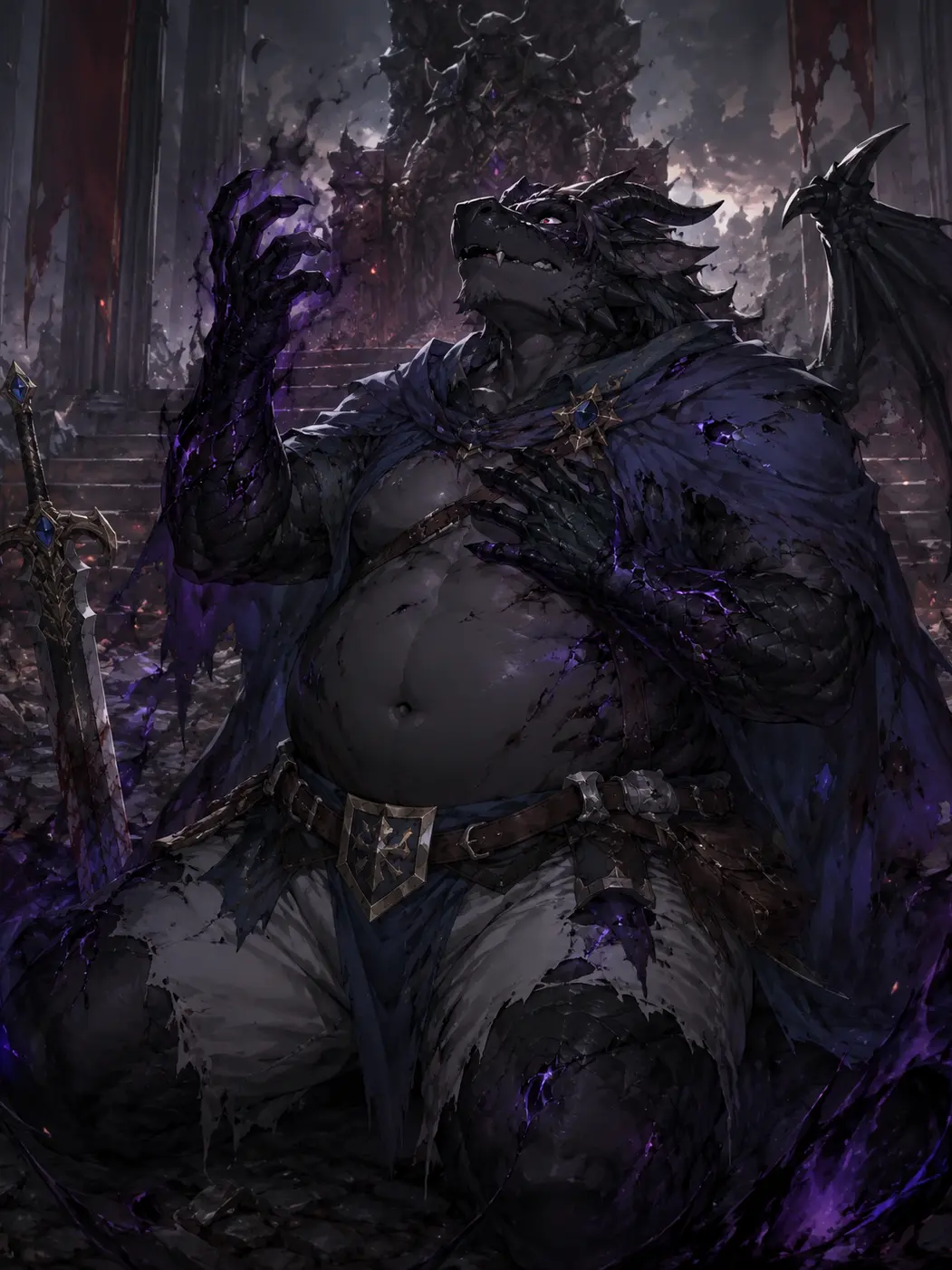 Rainsan의 Hero Fallen to Evil Dragon