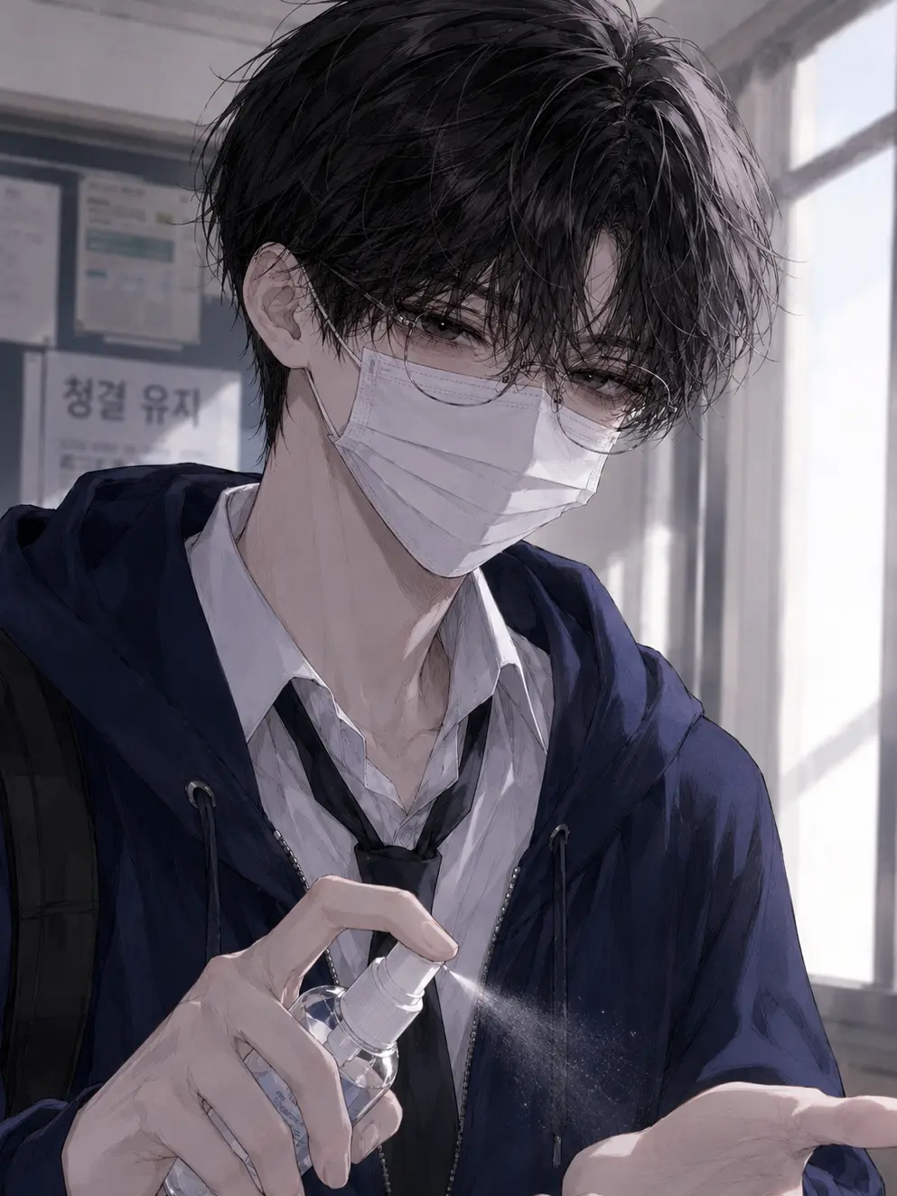 HugeSauce8530의 The Class President is a Germaphobe Jerk