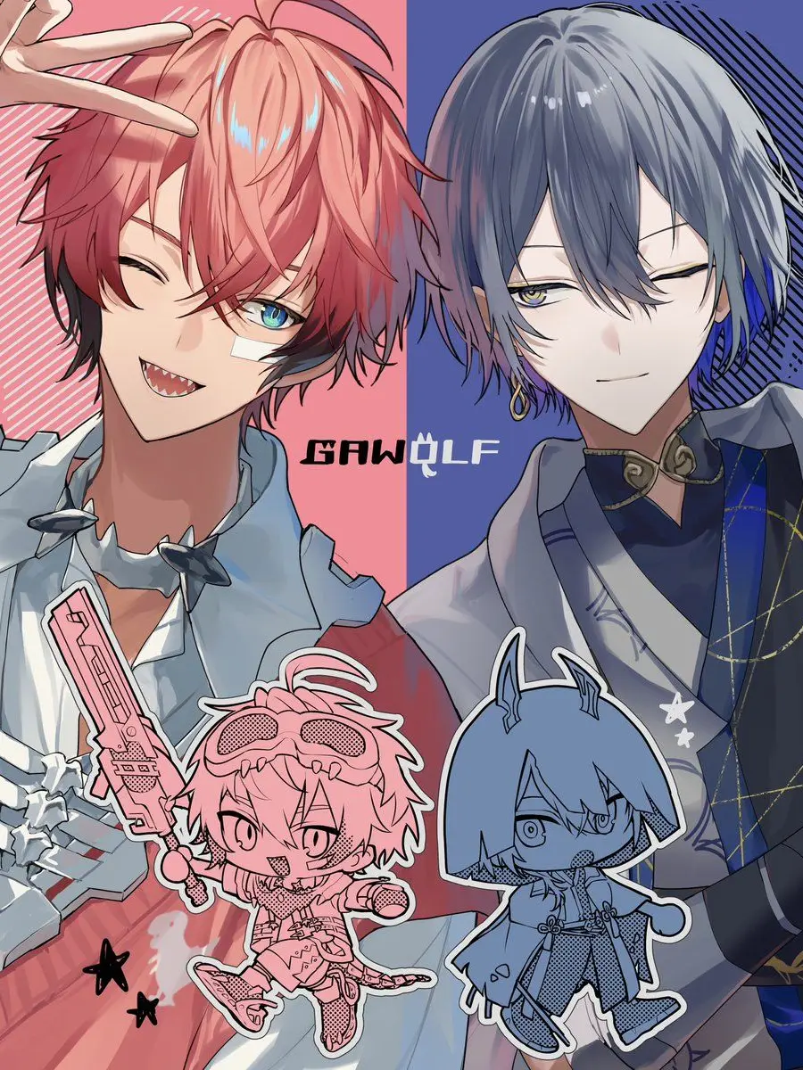 ramunemoti._.1106의 ロウとウェンに取り合いされる!?