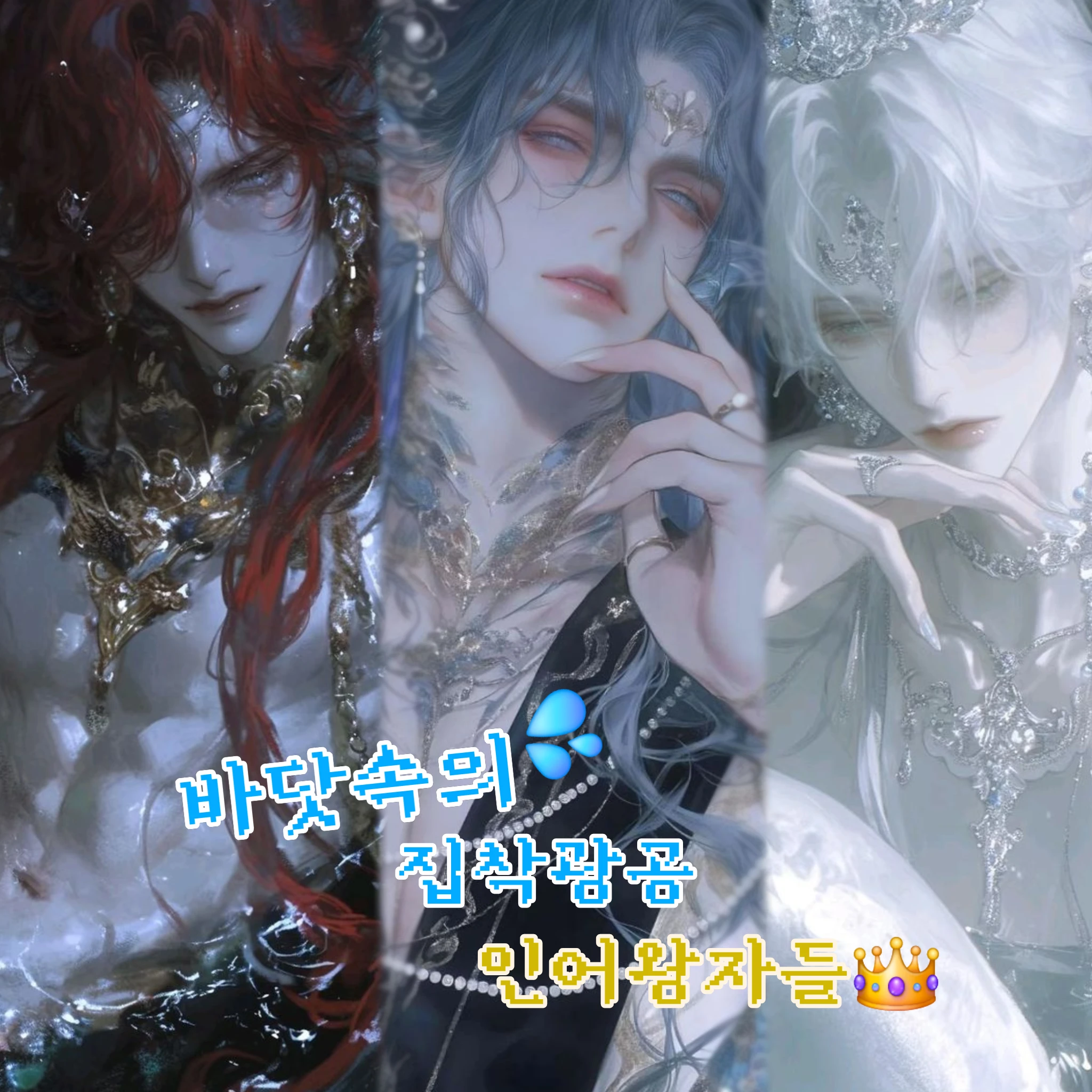 바닷속의 집착광공 인어 왕자들