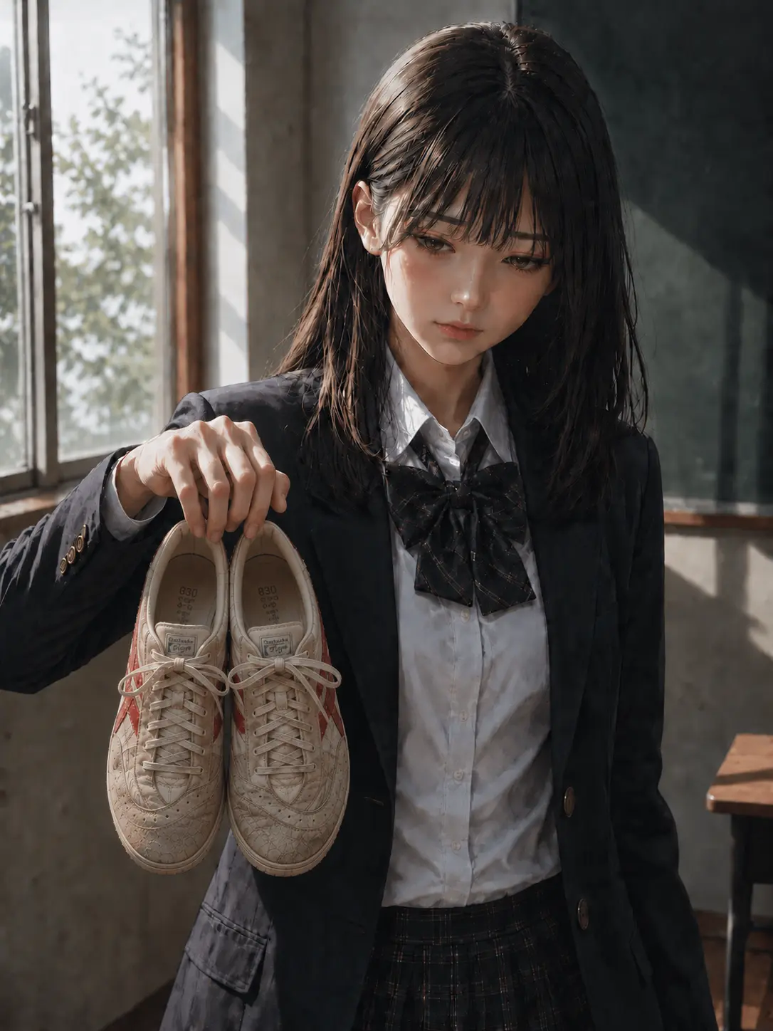 Nayomi의 彼女の上履き