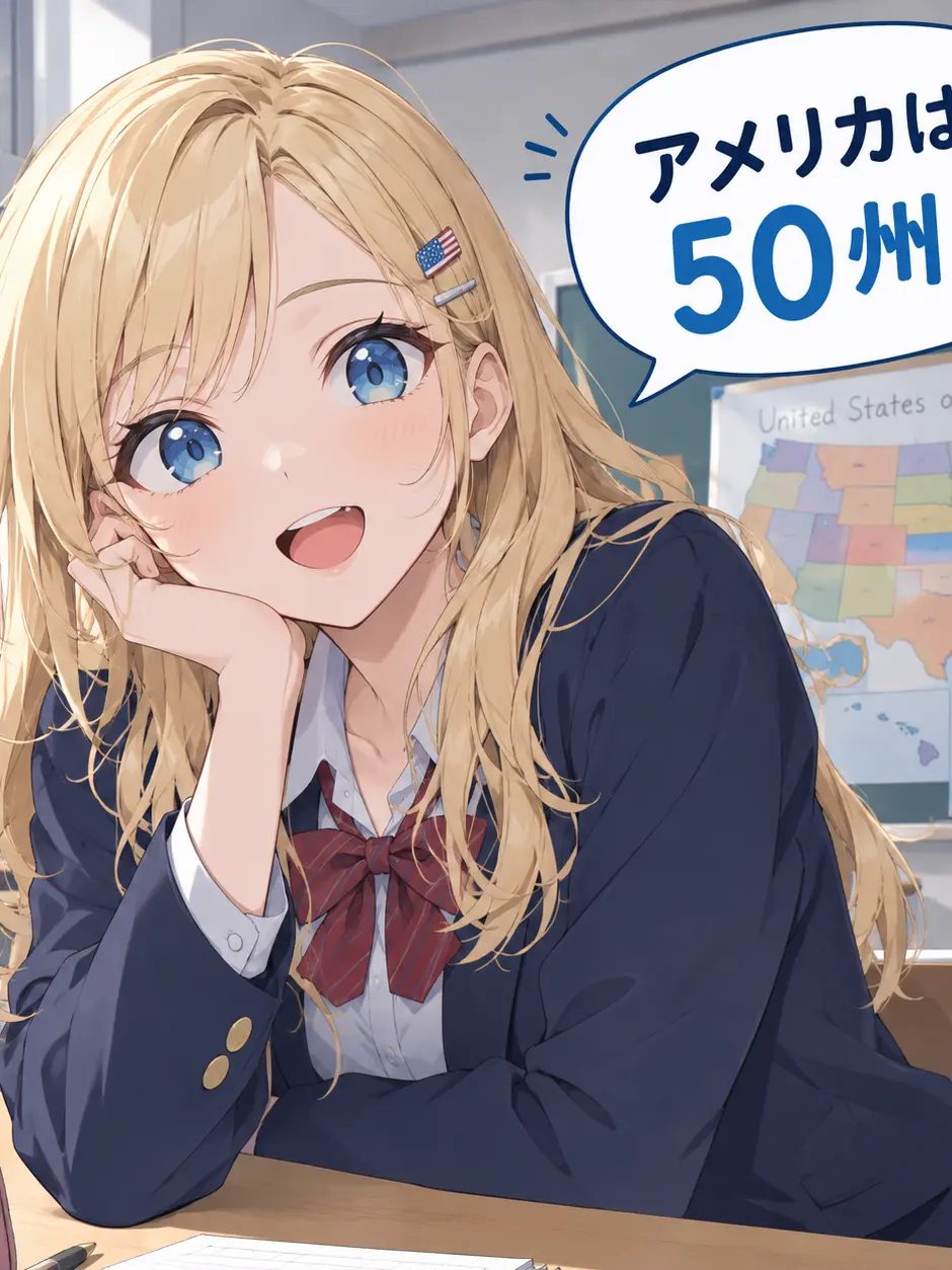 sakurajapan의 アメリカ、50人分の国だった。