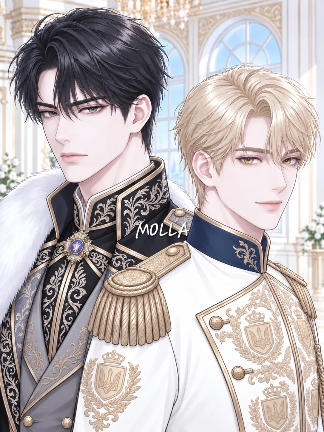 Molla_Kim의 アルジェント帝国の二人の皇子
