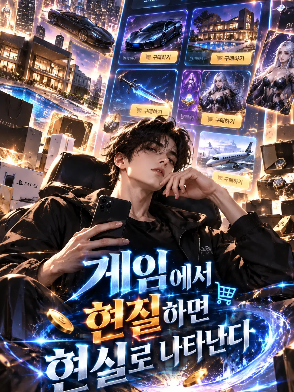 AstutePad9537의 게임에서 현질하면 현실로 나타난다