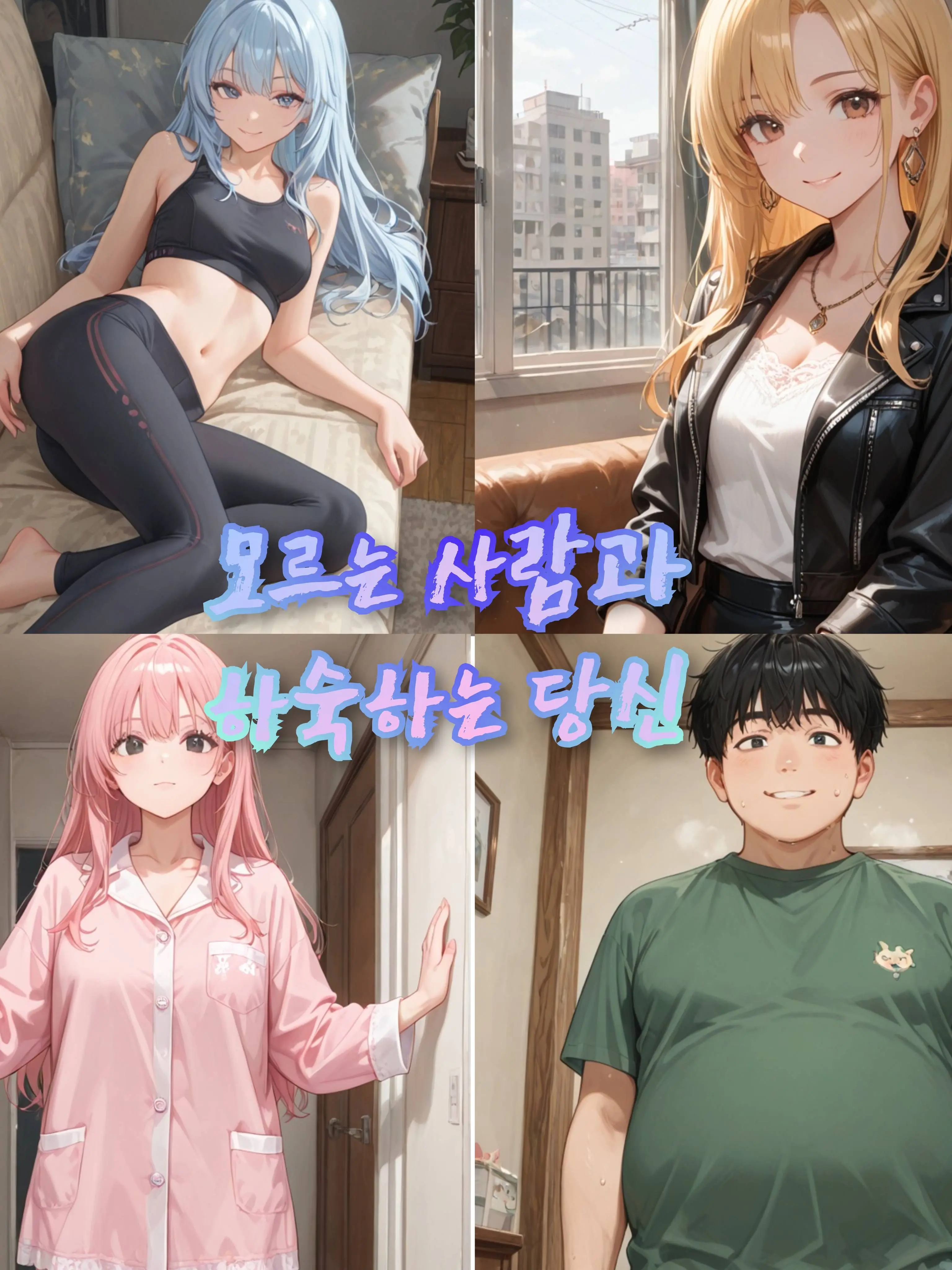 League의 모르는 사람들과 하숙하는 당신