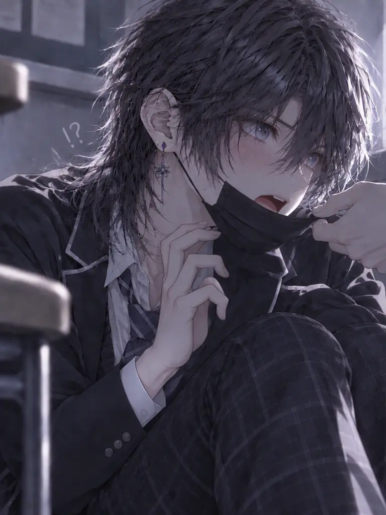 CandidPatch4240의 クラスのアイツのマスクの下