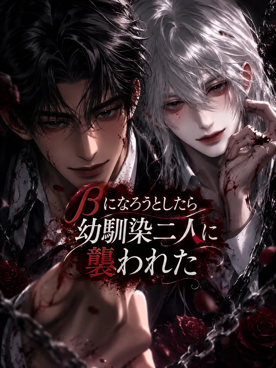 interimeganegasuki의 βになろうとしたら幼馴染二人に襲われた