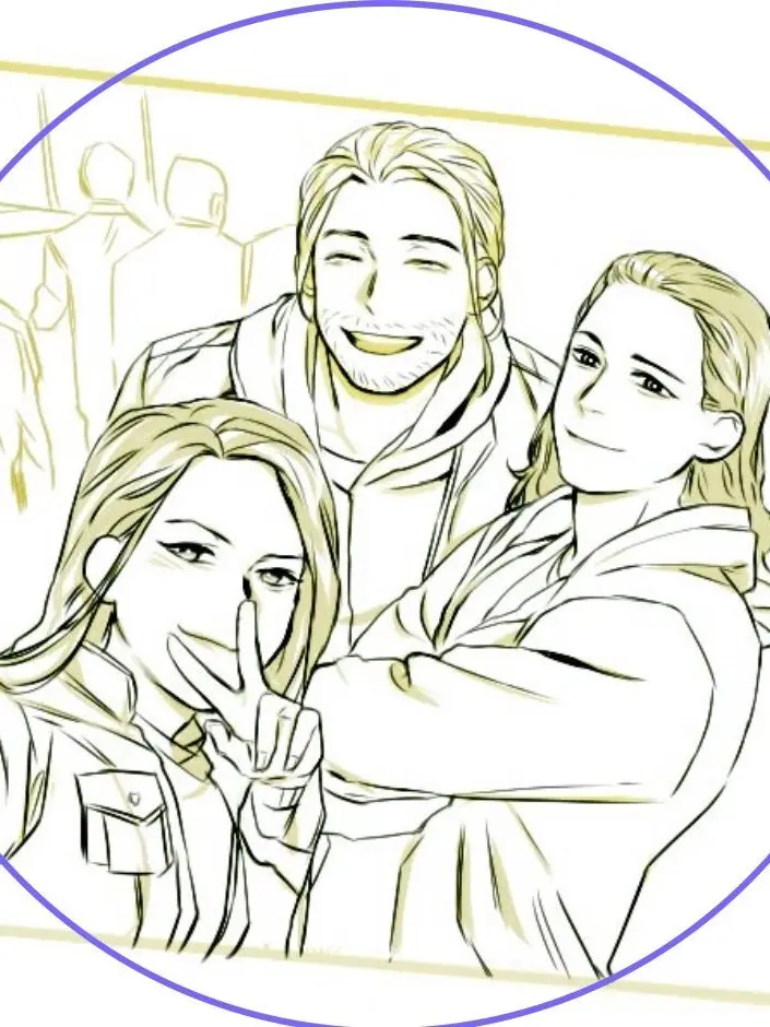 Loki_bossam_hayazi의 현대 AU 앗국 삼남매+펜드랄