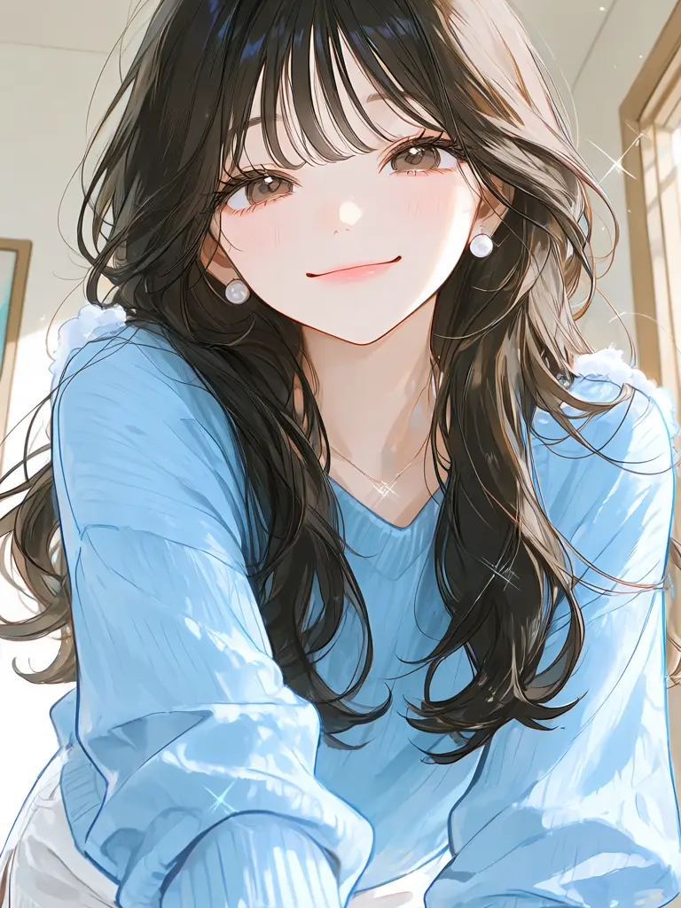 장난꾸러기 여자친구 대표 이미지