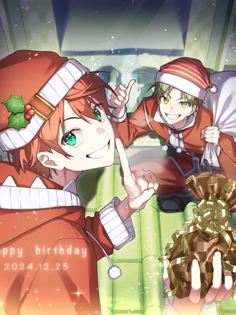 Suzunoasanosi의 2人のサンタがやって来た🎅