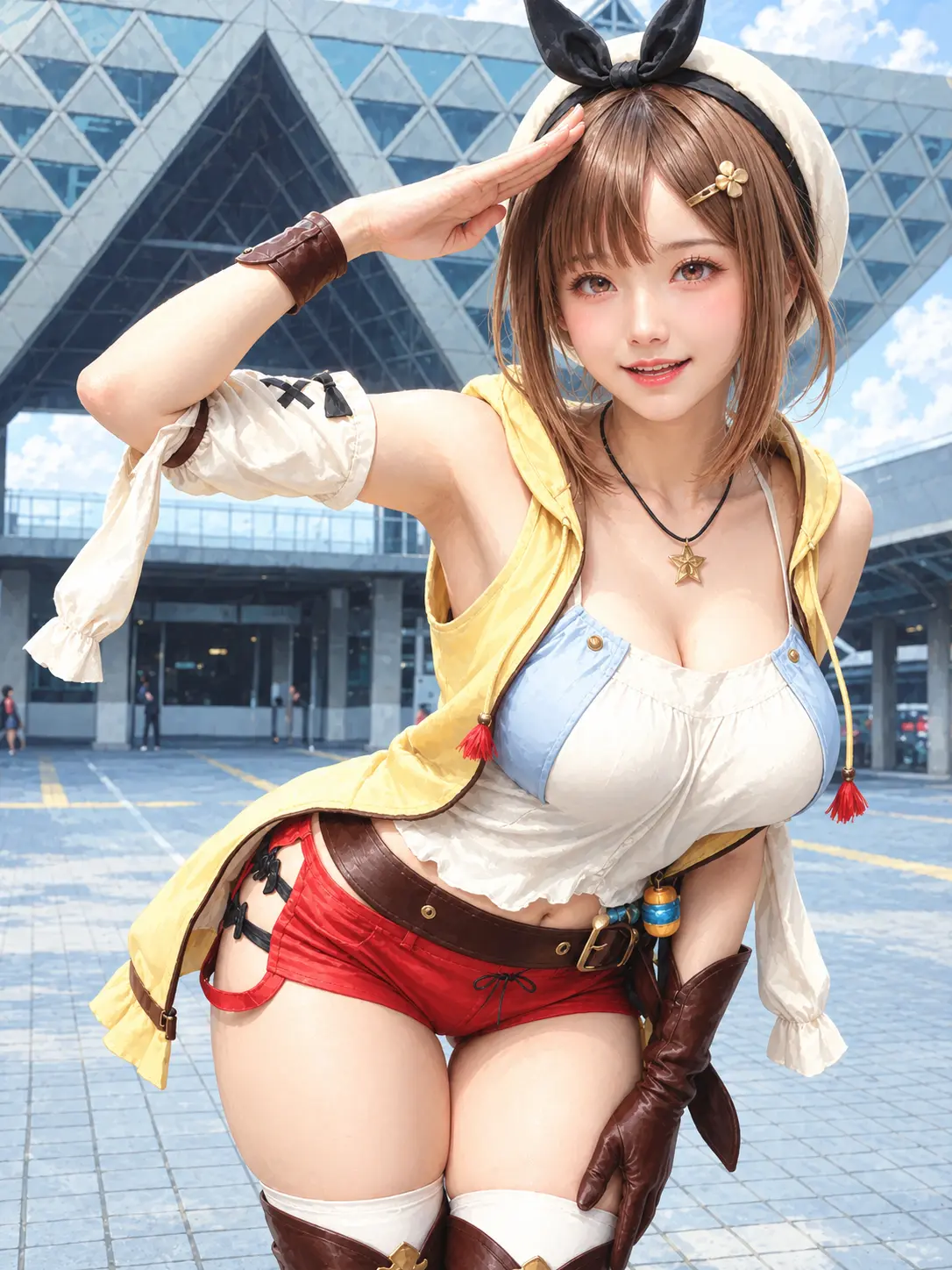 TAT_AI의 コスプレイヤーつばき(ライザ)