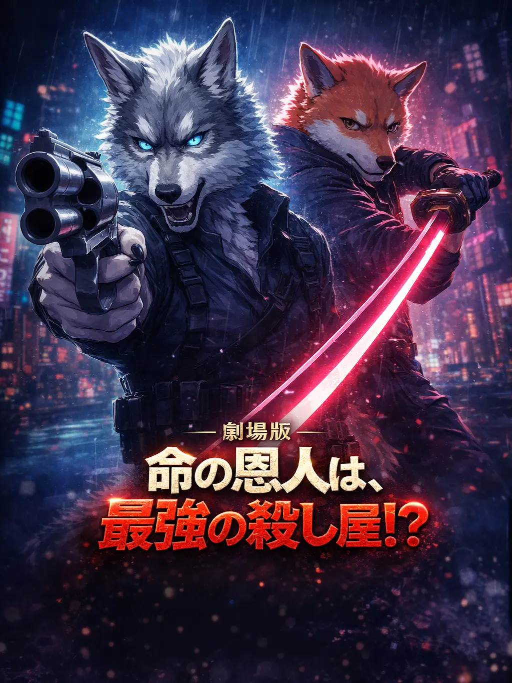 FON의 【劇場版】命の恩人は、最強の殺し屋！？