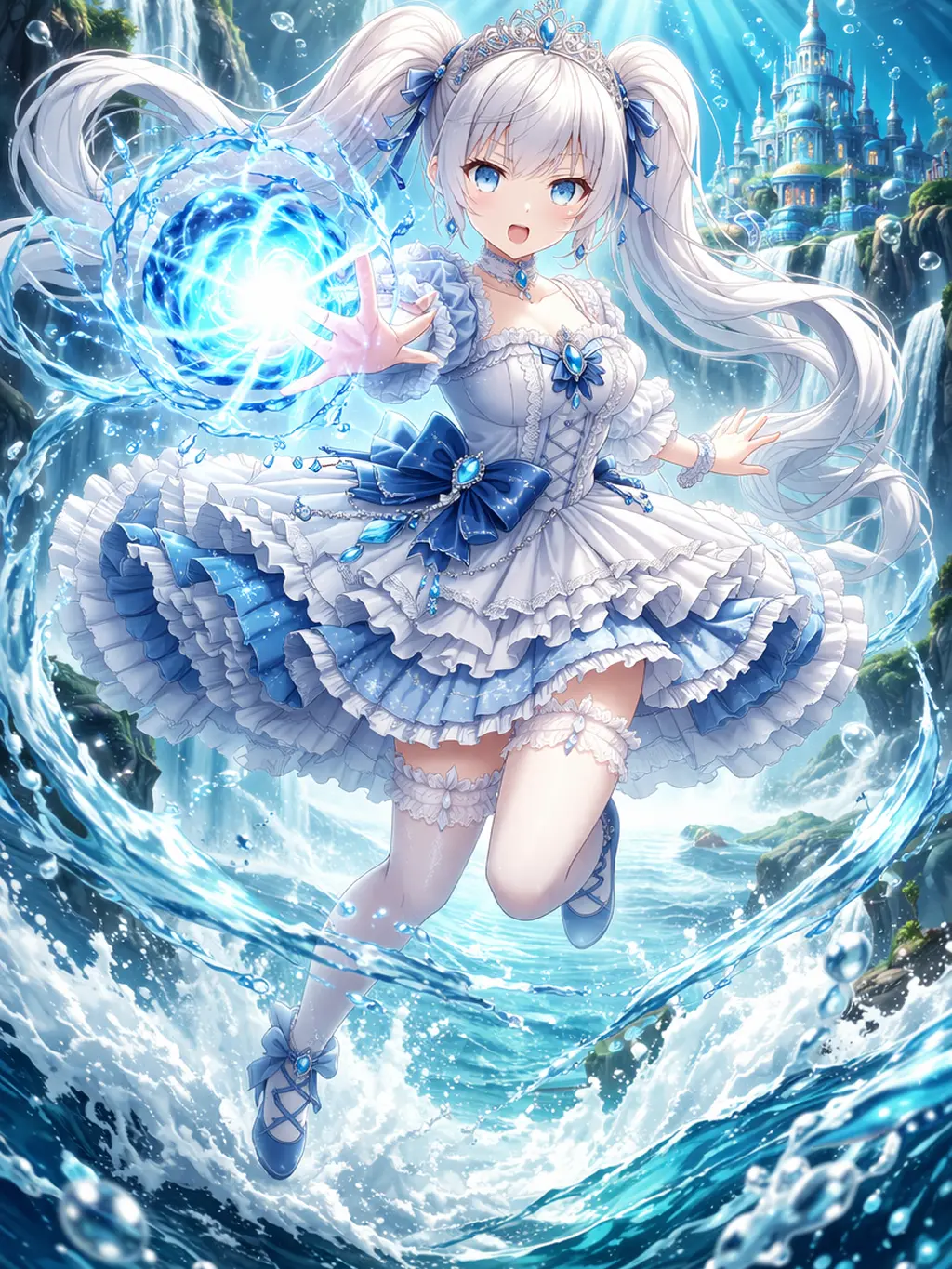VividPrice1254의 水の国で戦うプリンセス