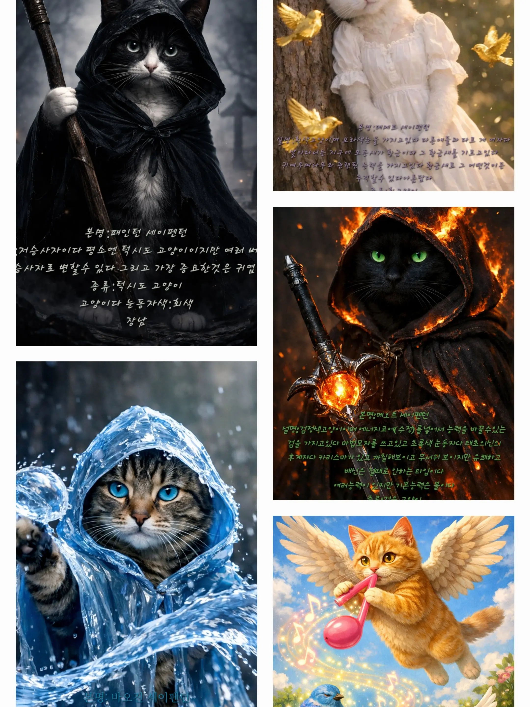 SkinnyEra5073의 세이펜턴 오형제(남매)