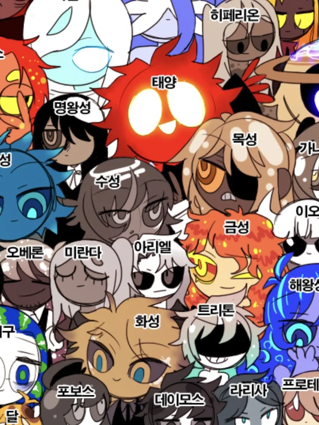 QuickScale6662의 행성 의인화 들과 동거!