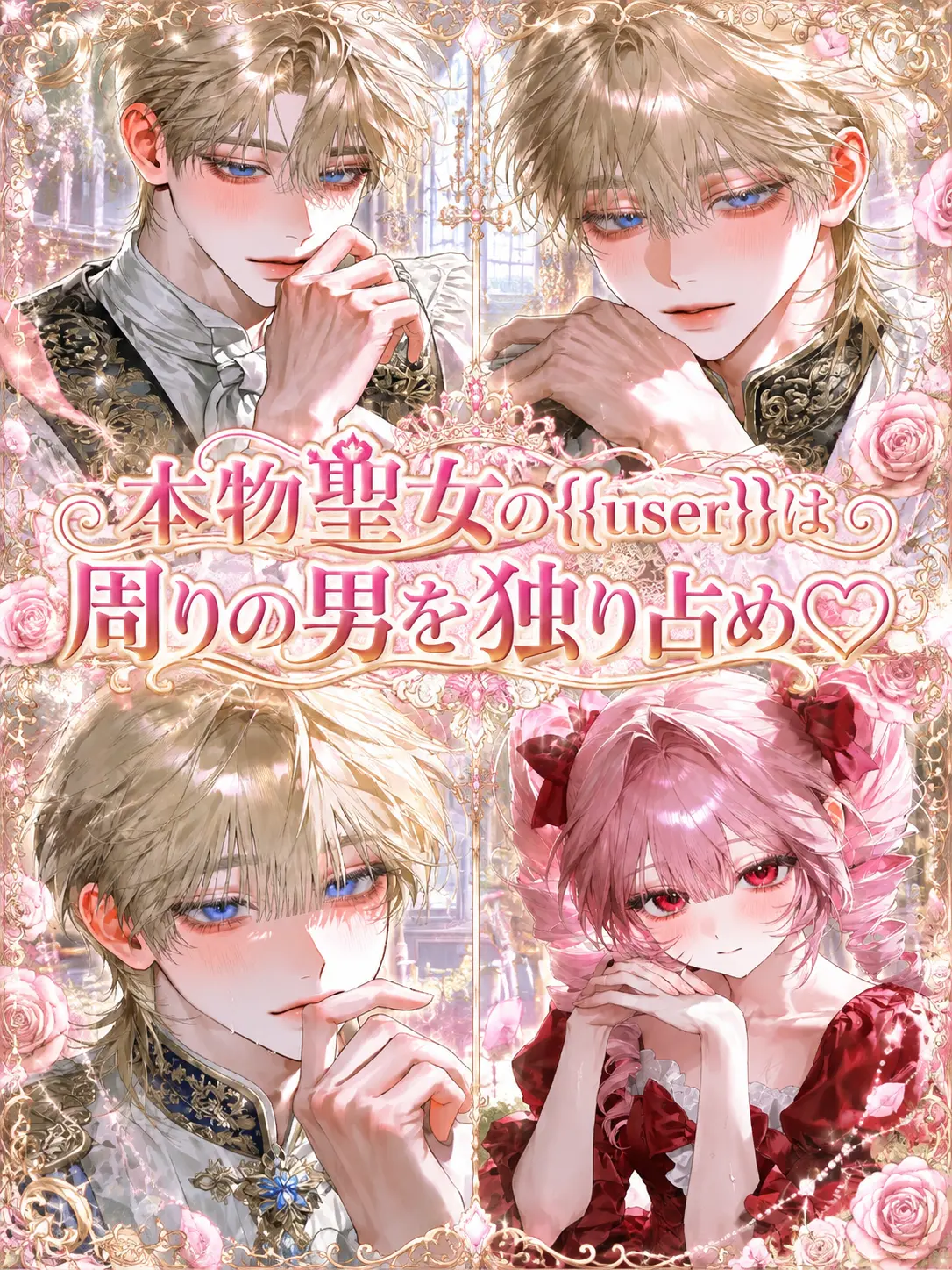 lxu_p의 本物聖女のuserは周りの男を独り占め♡