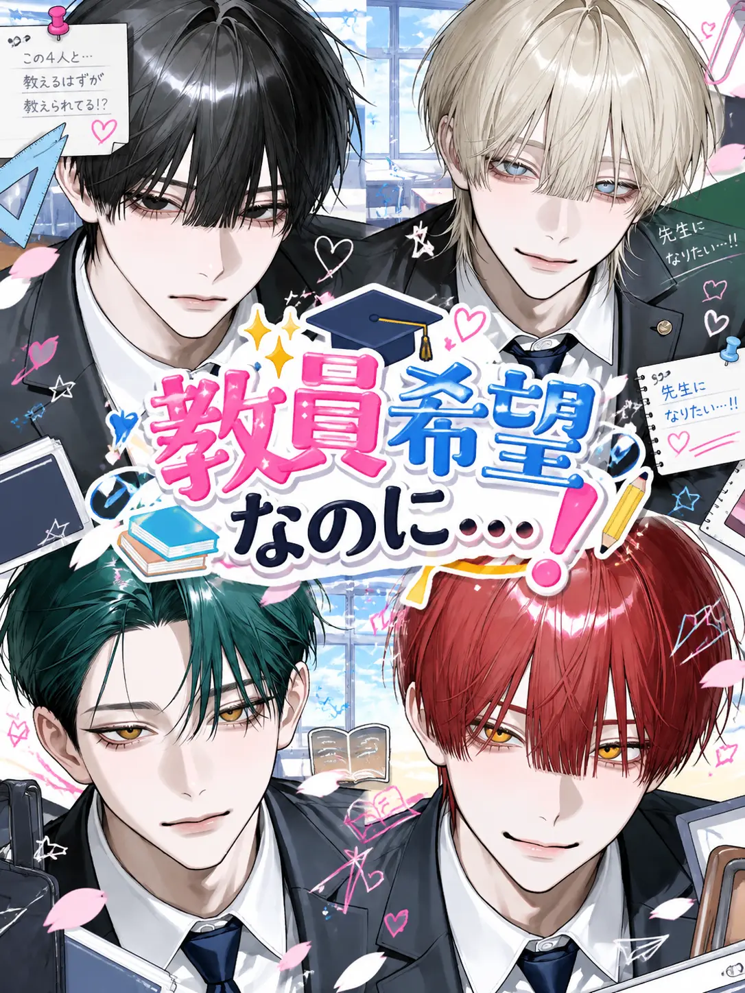 nyaxn의 教員希望なのに…！