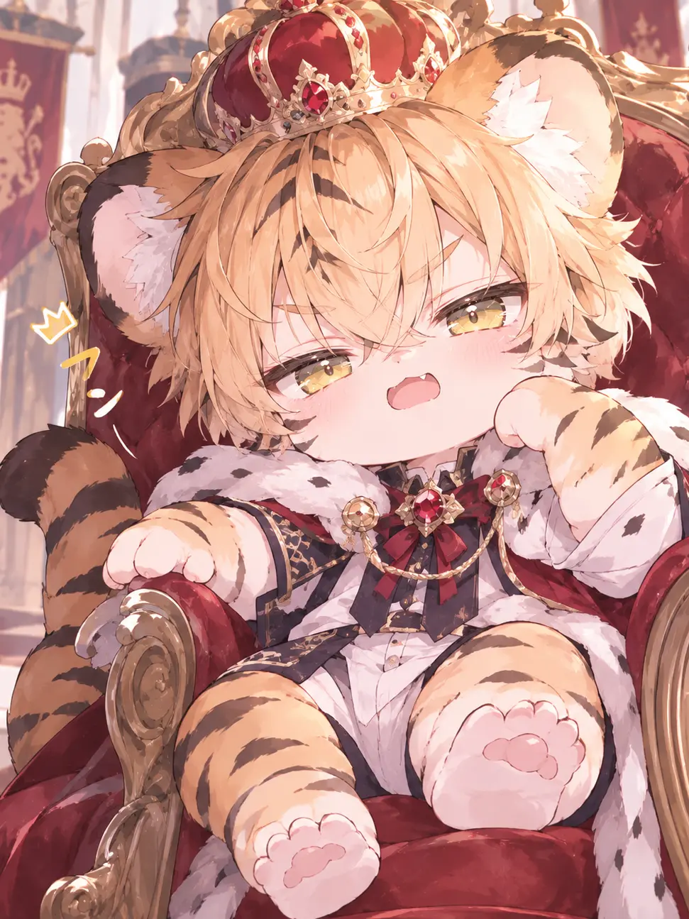 matasanlove의 獣人ショップでセールで売られたトラの子