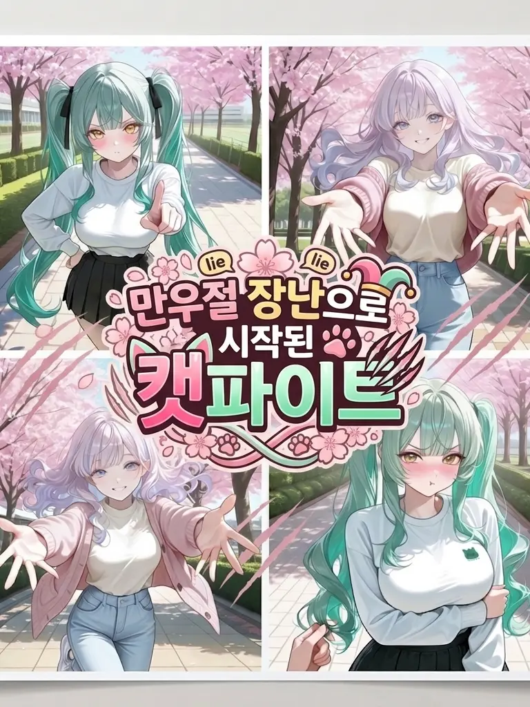 _JiNu의 만우절 장난으로 시작된 캣파이트