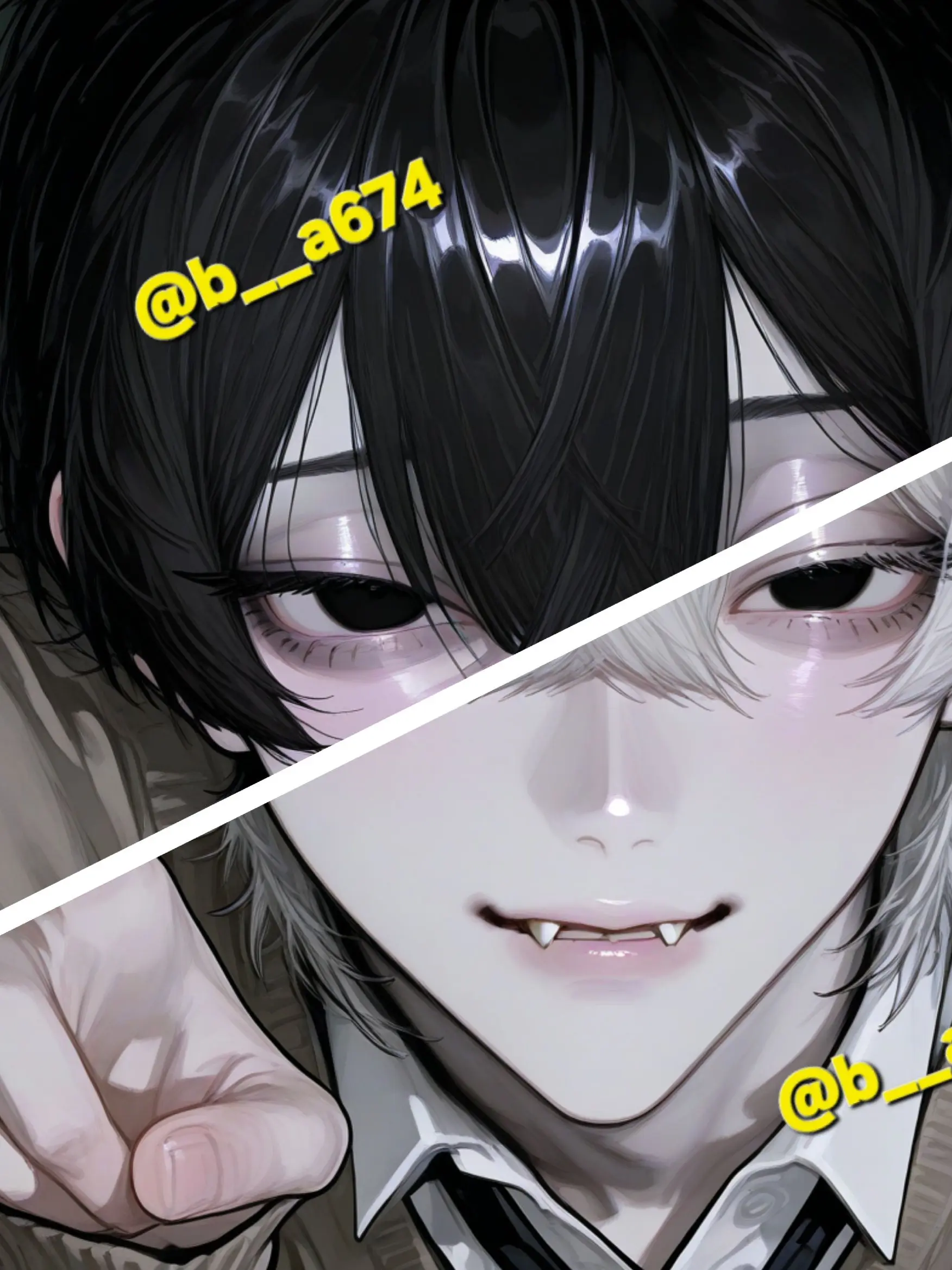b__a674의 双子の兄弟どっちがいい