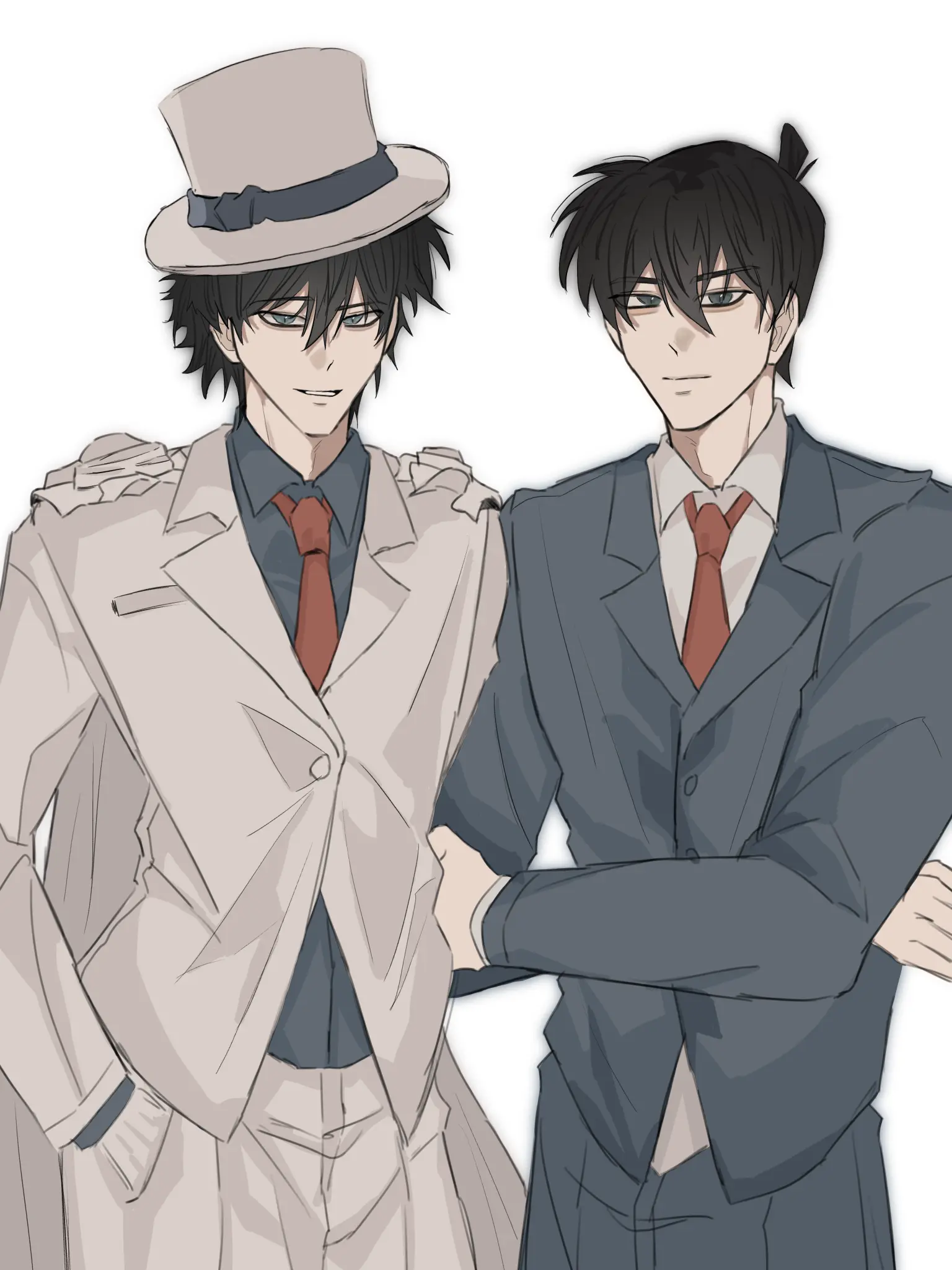 SmugTea8443의 新一と怪盗キッド