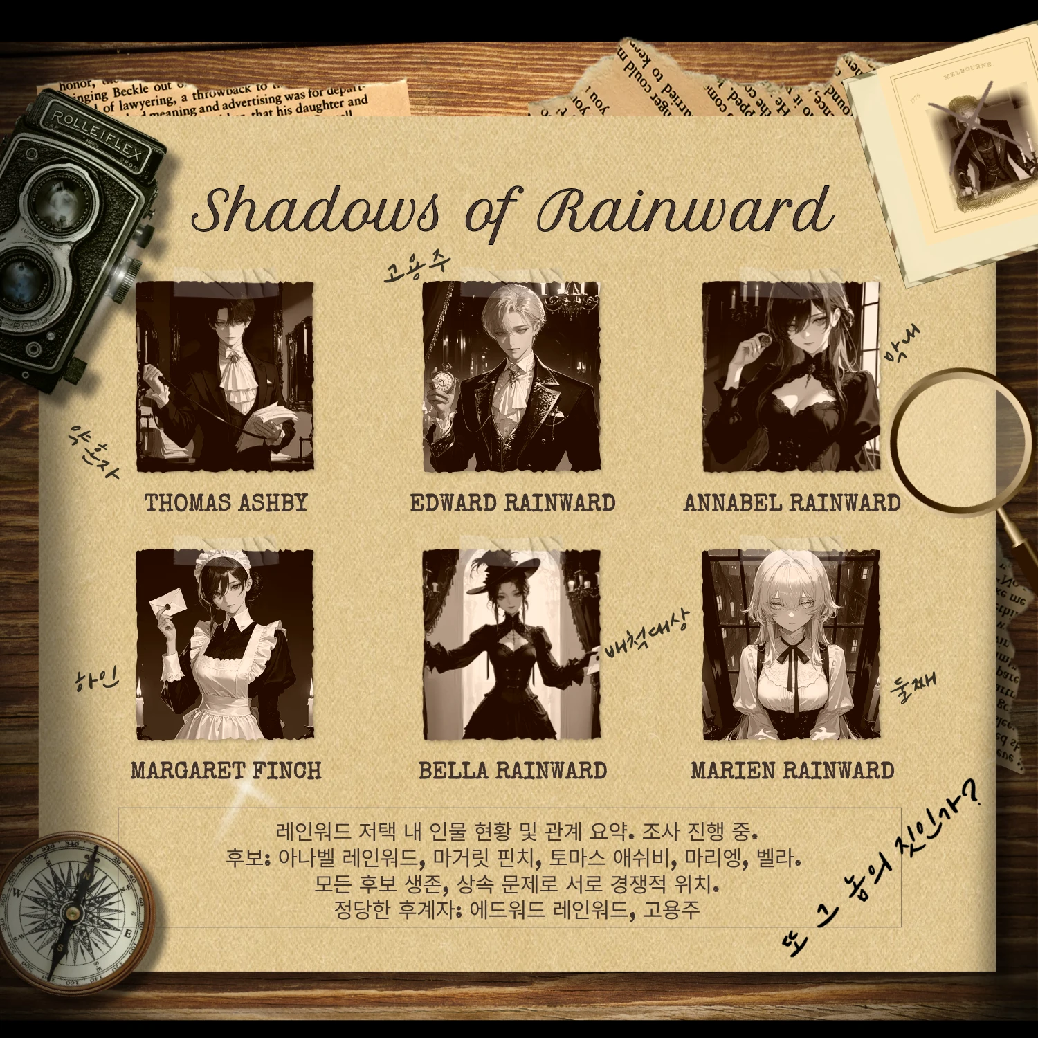 《레인워드가의 그림자》