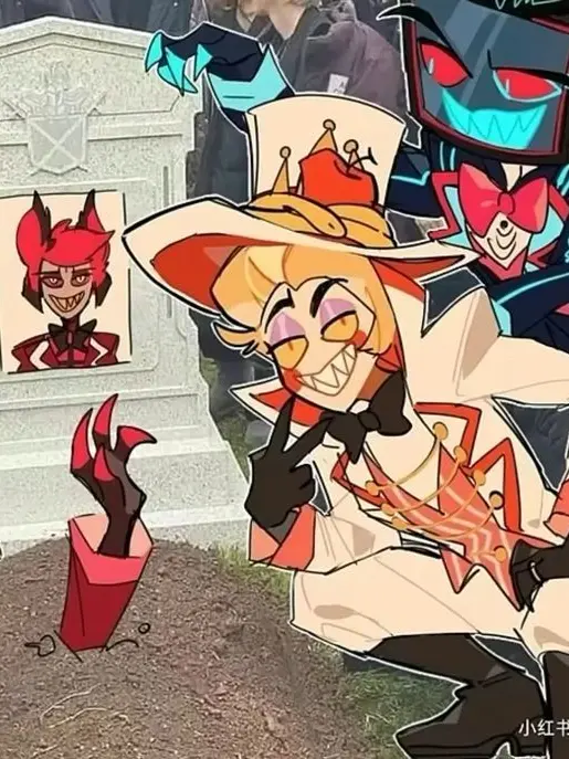 ho_oux의 Living with the Men of Hazbin Hotel