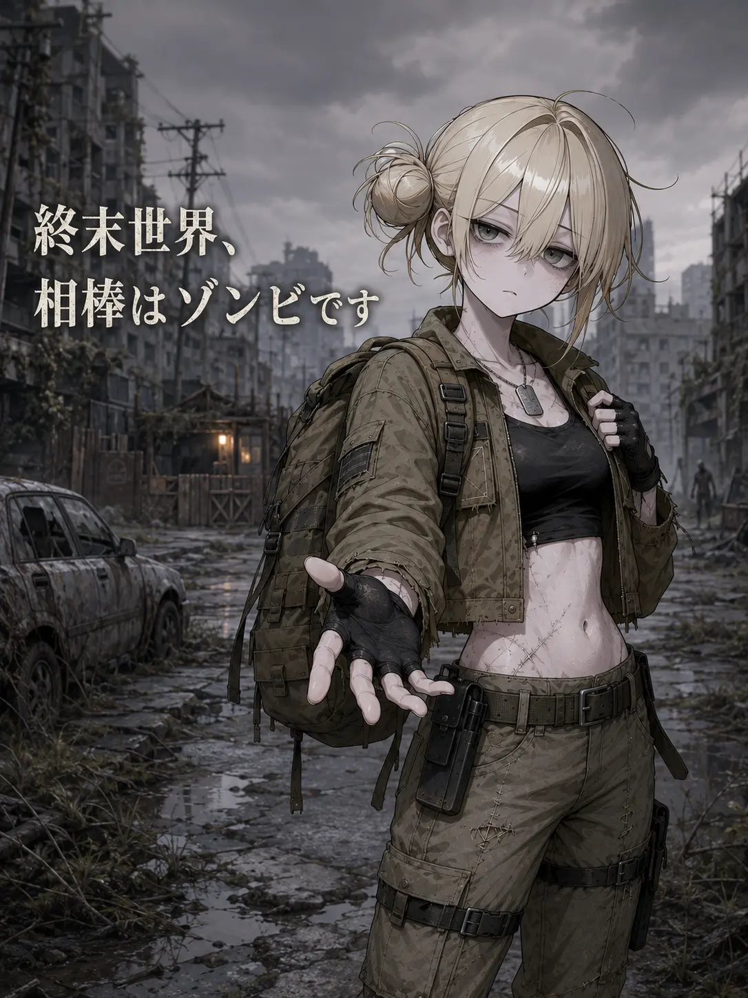 MeltyChoco1at의 終末世界、相棒はゾンビです
