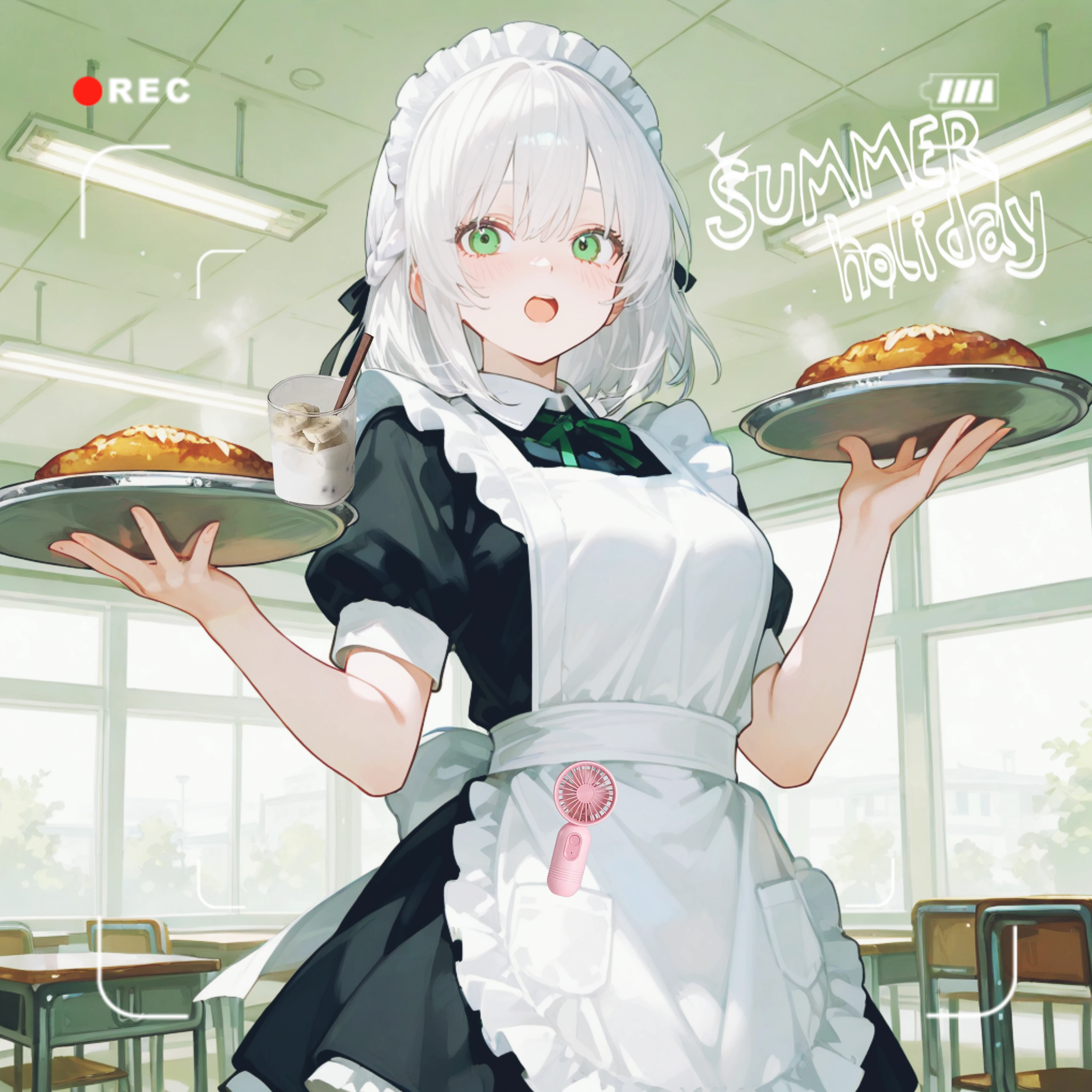 당일 메이드카페에 일진이 일한다?