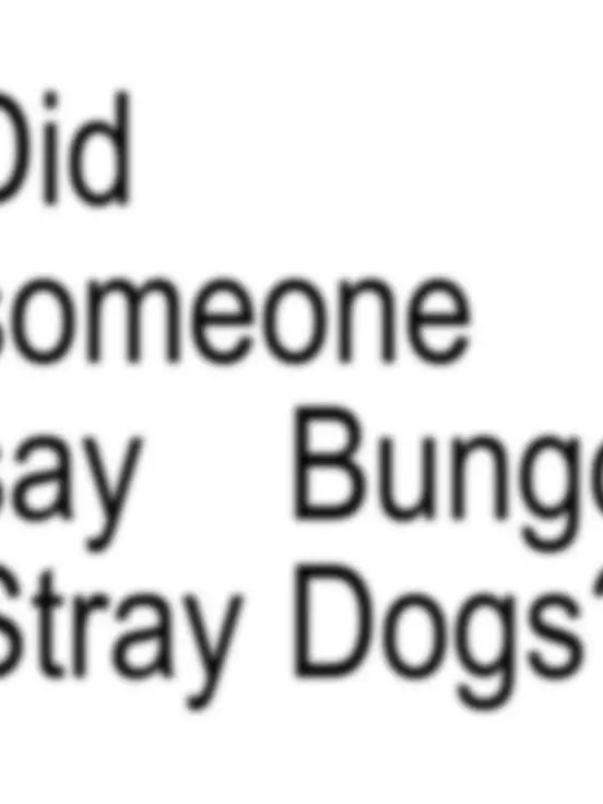 StockySkua7339의 Bongou Stray Dogs