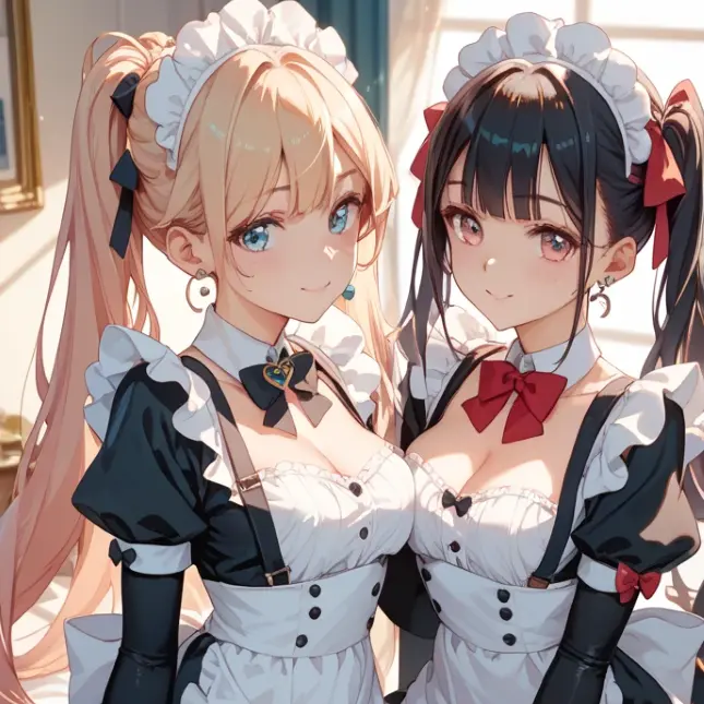 DaftBulb2374의 フリフリメイドのタブル甘々同棲ご奉仕