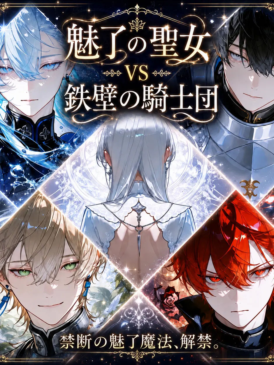 DeafSkua8534의 女嫌いの騎士団に魅了魔法をかけてみた。