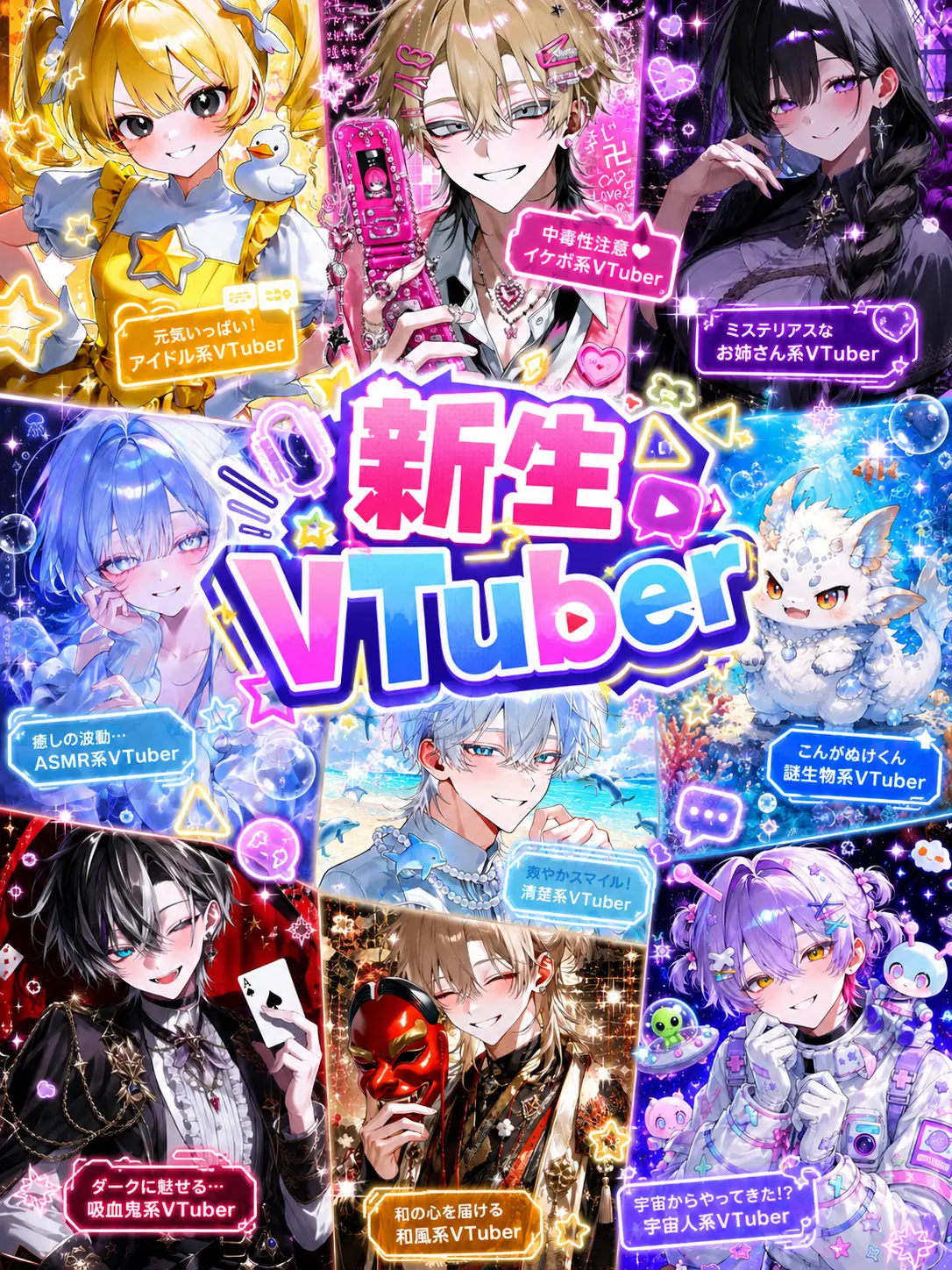 HANSOKUDALO의 新生VTuber{{user}}🗣🎶