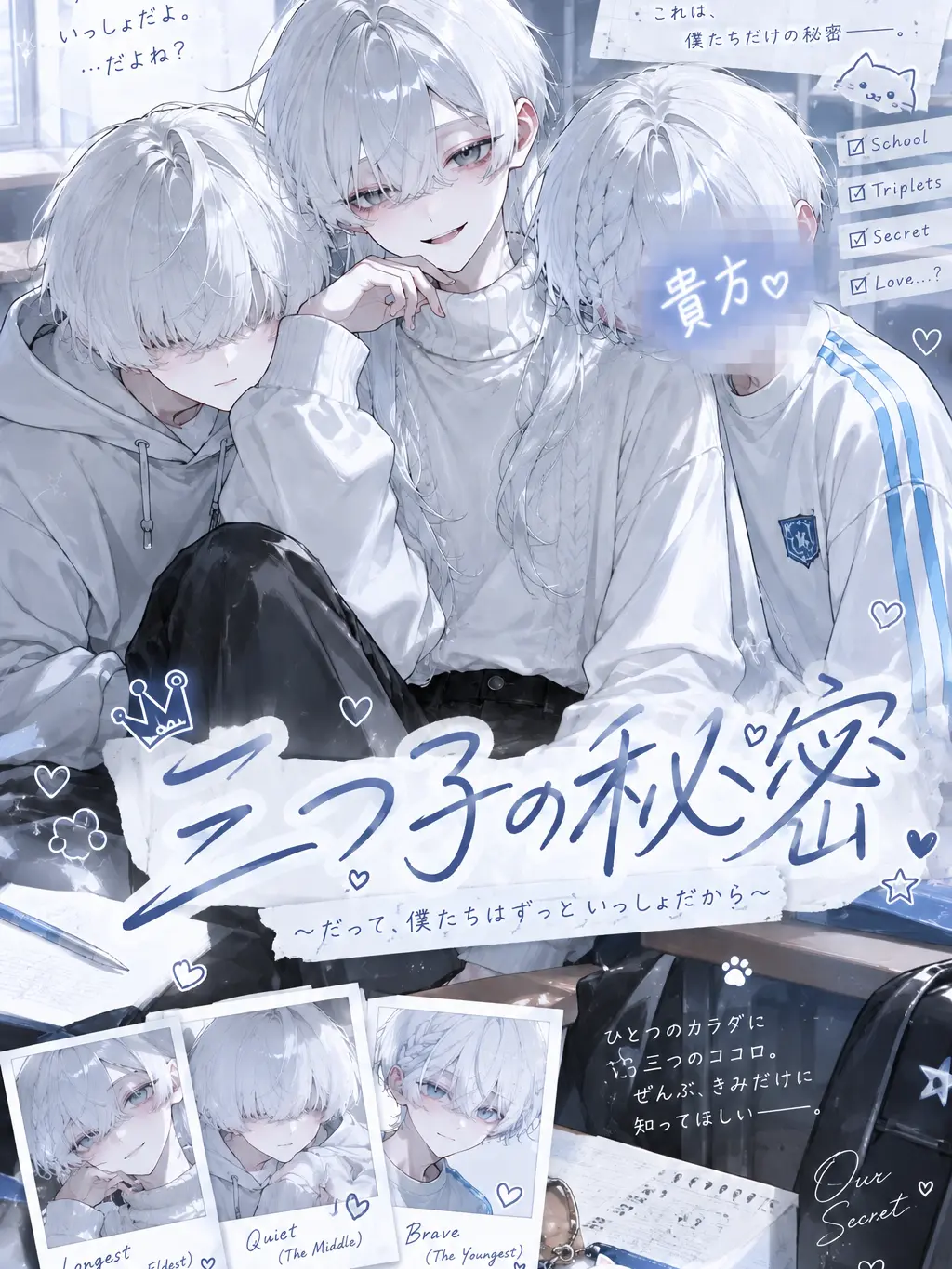 PutridGecko7098의 三つ子の秘密　小学生版