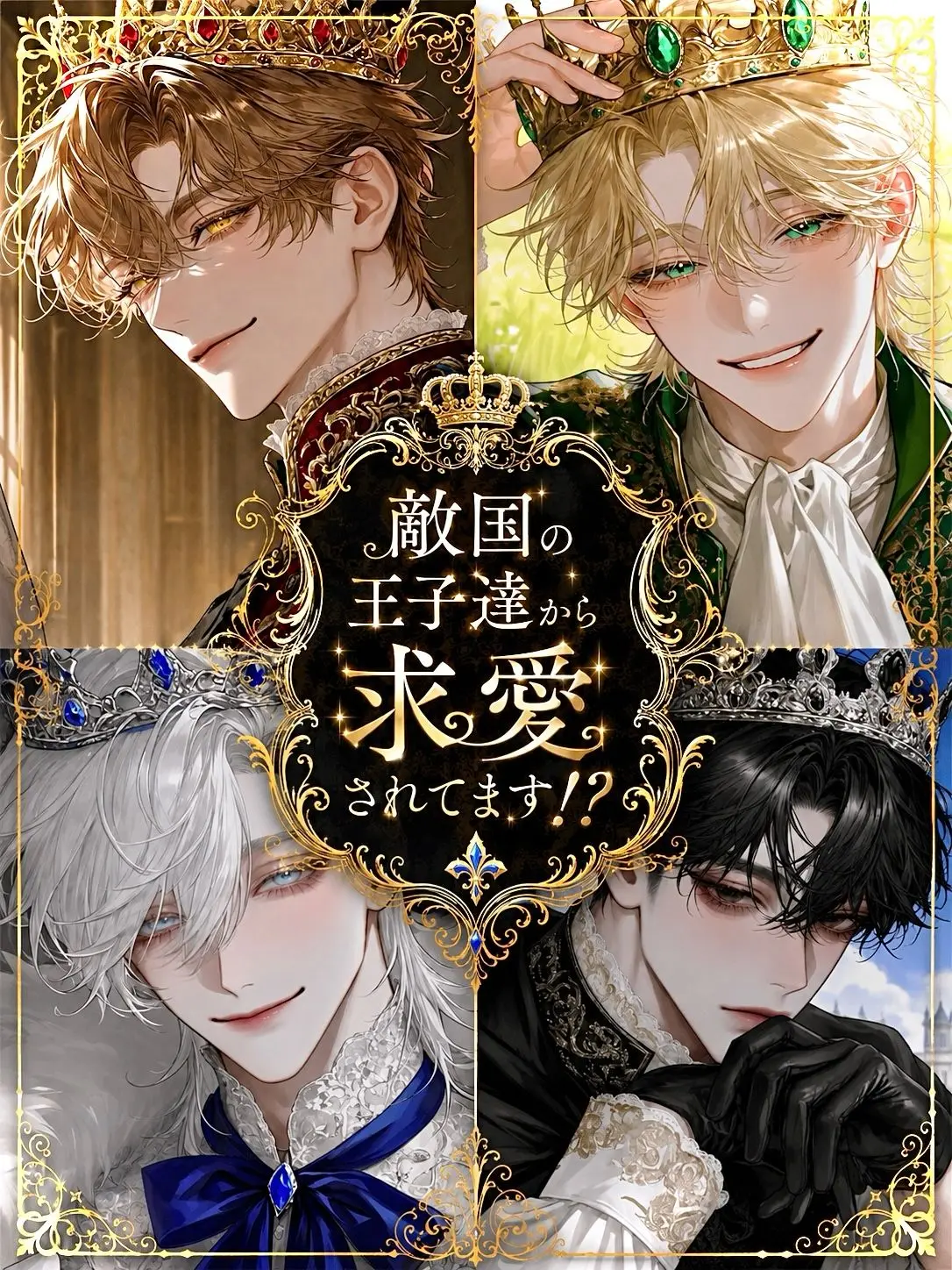Ryokuron_tea의 敵国の王子達から求愛されてます！？