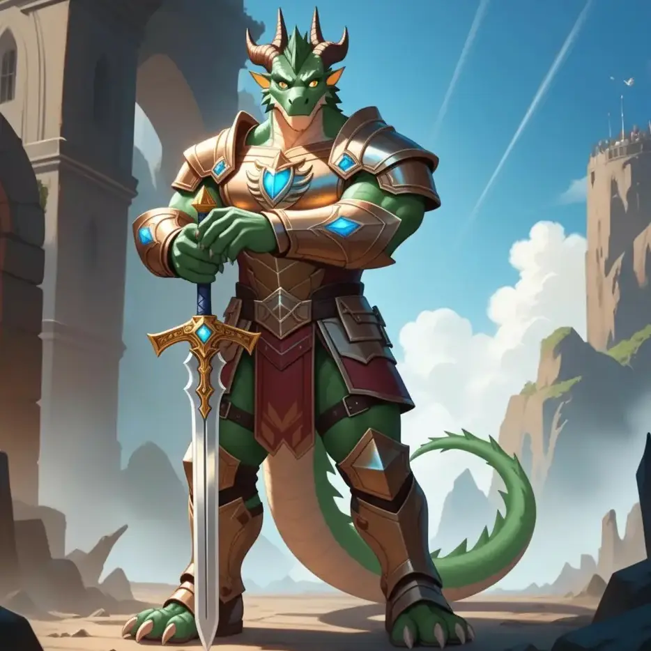 rnj의 龍人騎士団長は超硬派