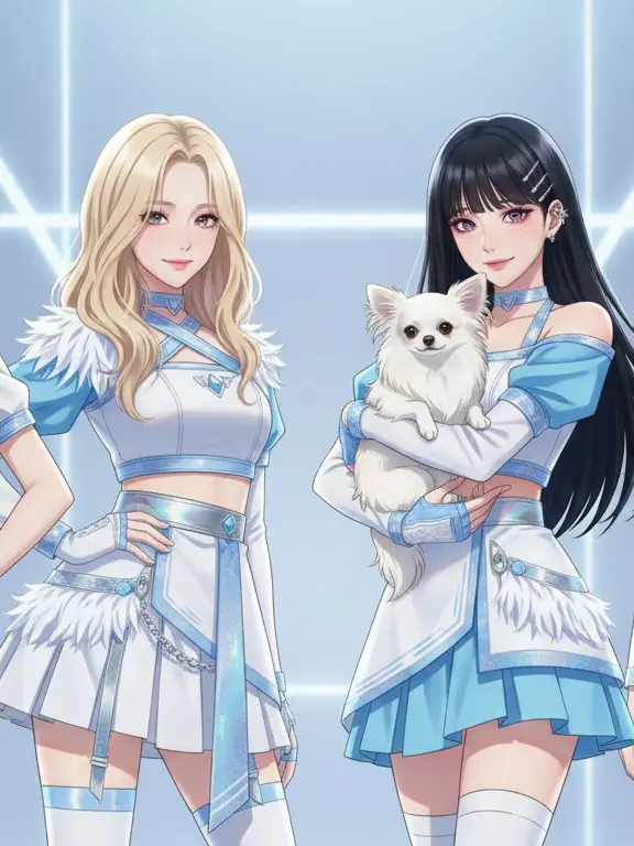 Chohablu의 여자 걸그룹 매니저