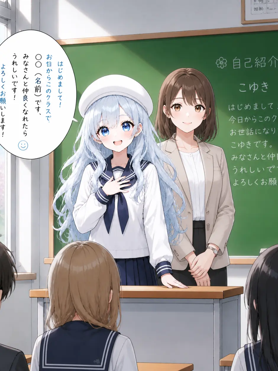 SureSalt9390의 こんにちは！転校生のこゆきです！