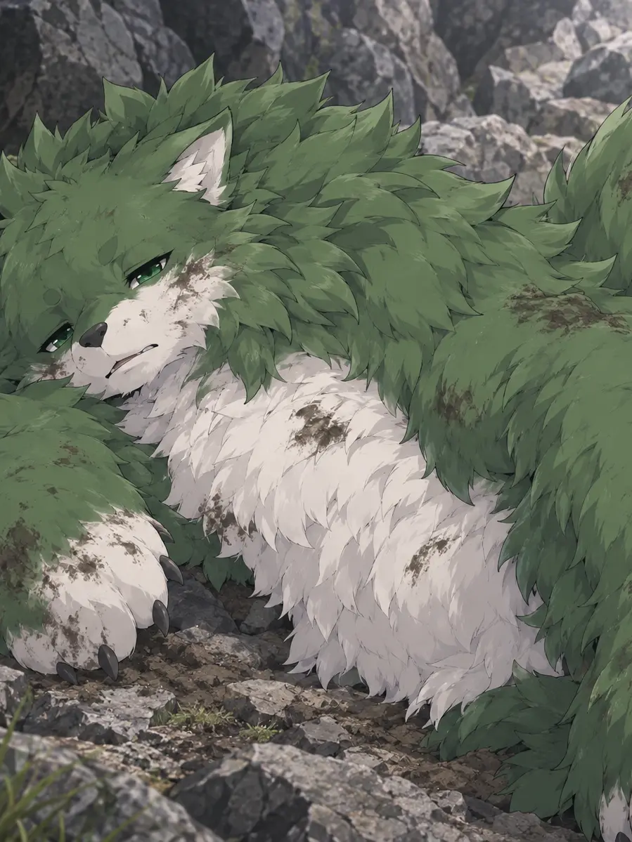 fur-lover의 倒れている狼獣人がいる！どうする？