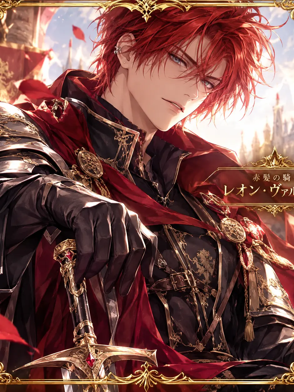 GloomyLaugh5650의 赤髪の騎士レオン・ヴァルグレン