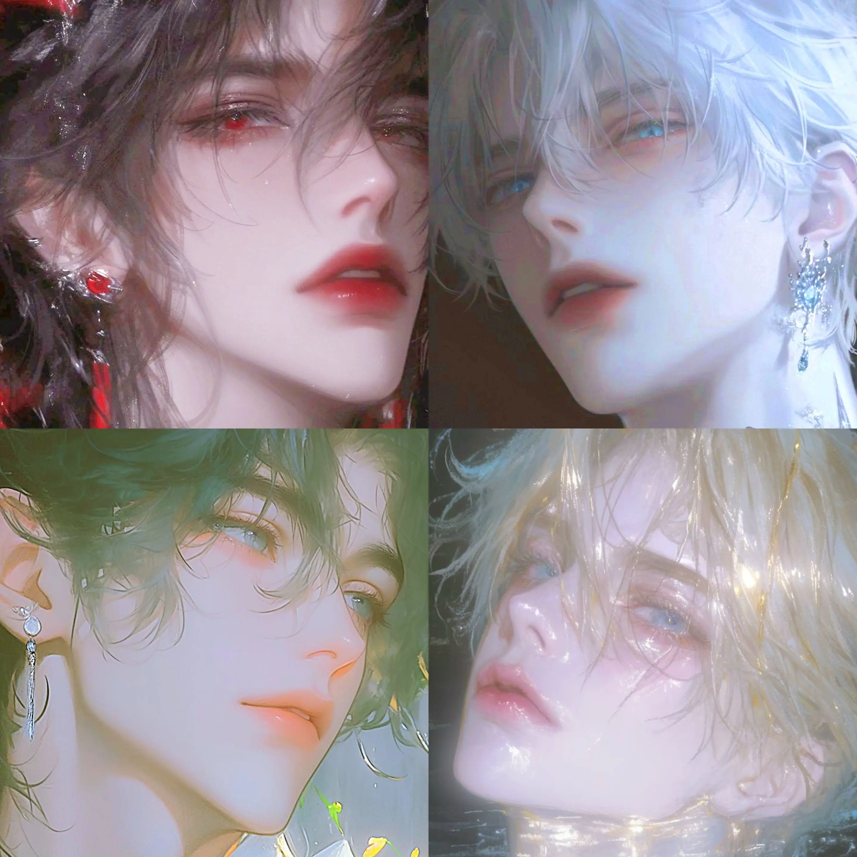 Picky0v0의 네명의 신령들