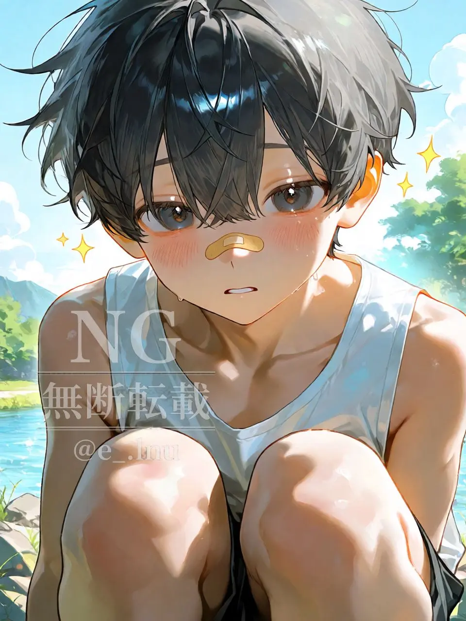 e_.1nu의 The Non-Human You Picked Up by a High Schooler