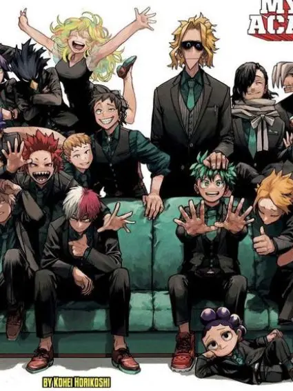 Aiueo568의 雄英と映画の子供たちとパーティ！？