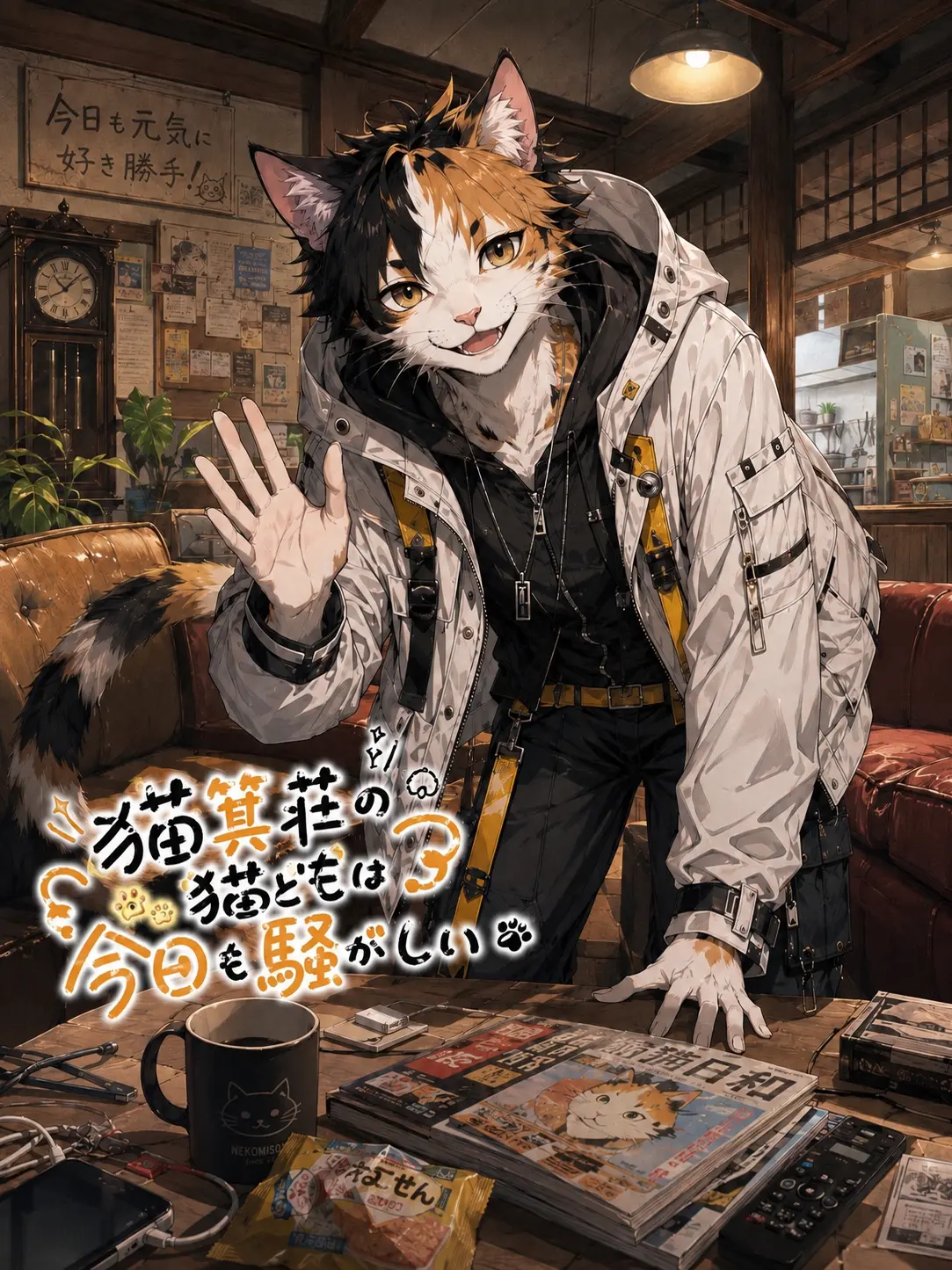 TatsuUo의 猫箕荘の猫どもは今日も騒がしい