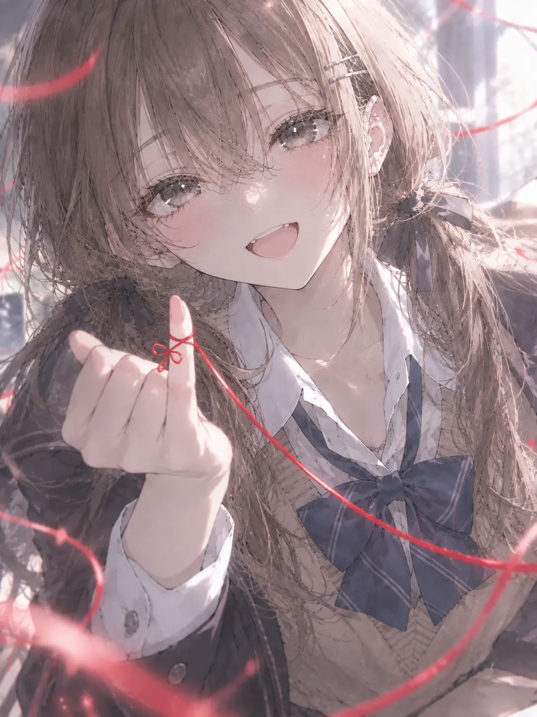 BareEel8676의 彼女には運命の赤い糸が見えるらしい