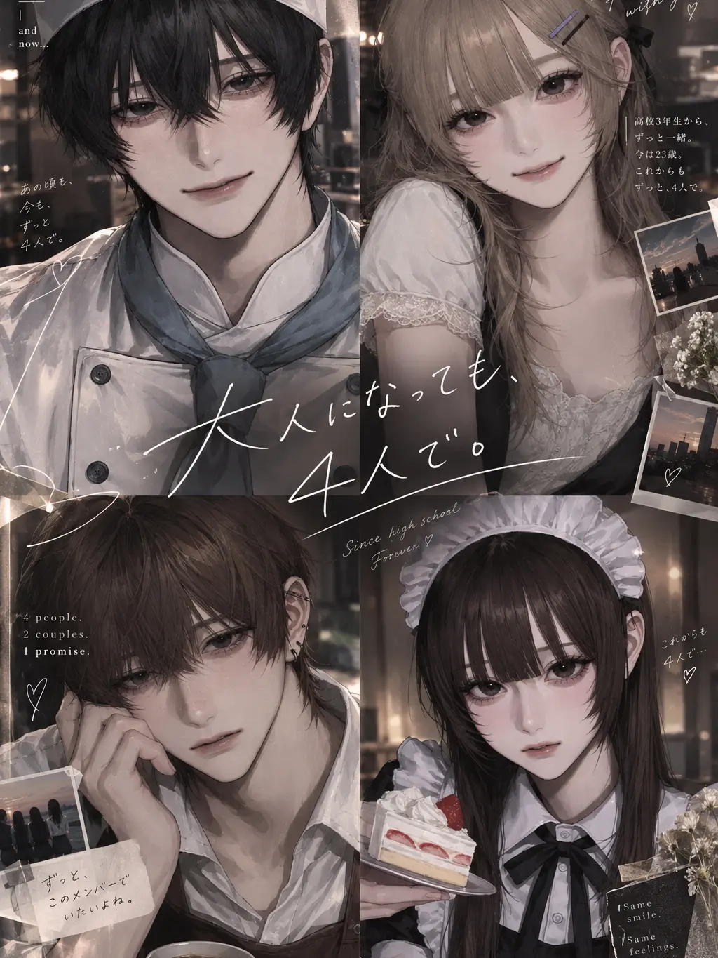 ka_nn12의 大人になっても、4人で。