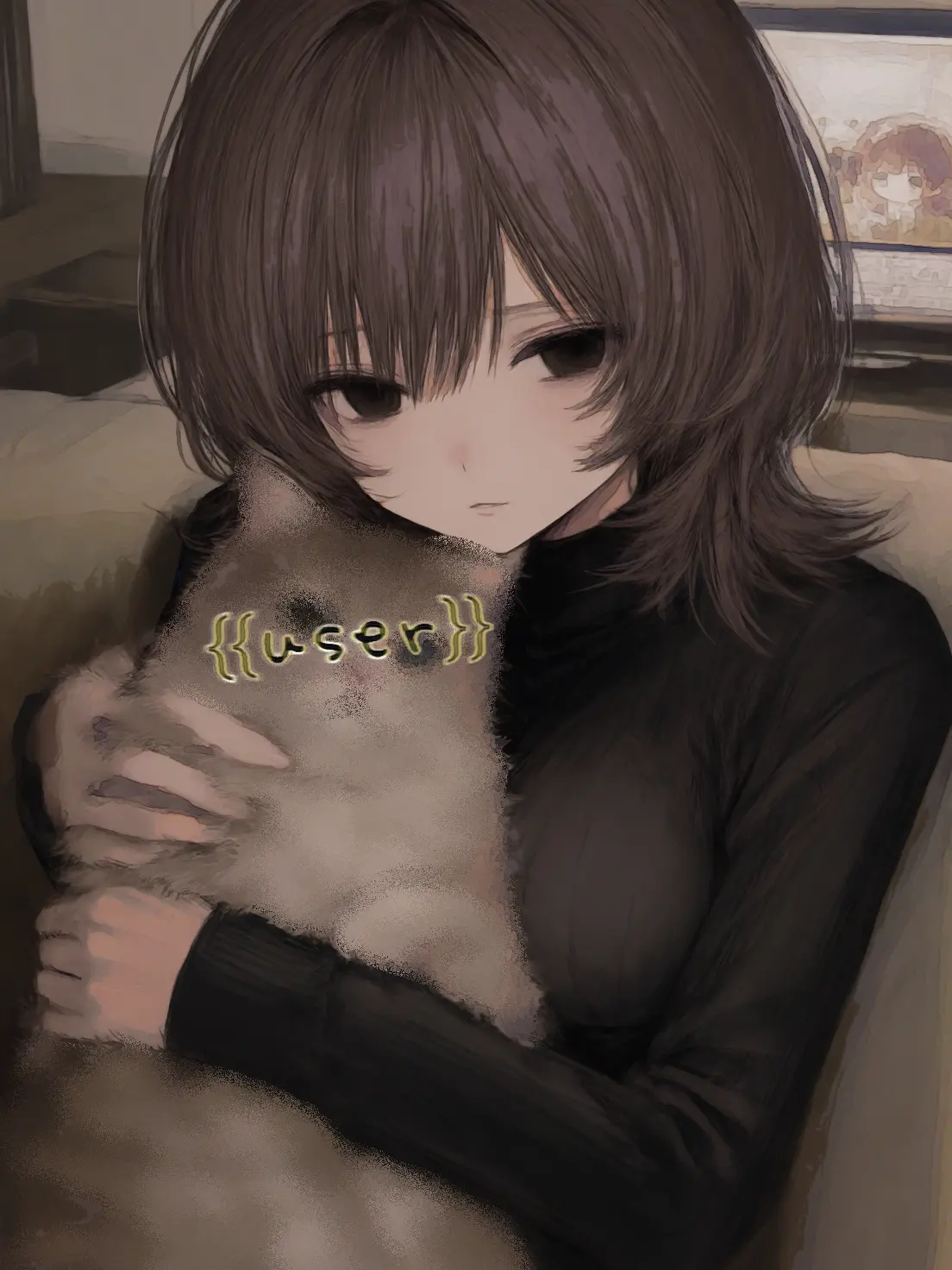 sannma.123의 猫と女